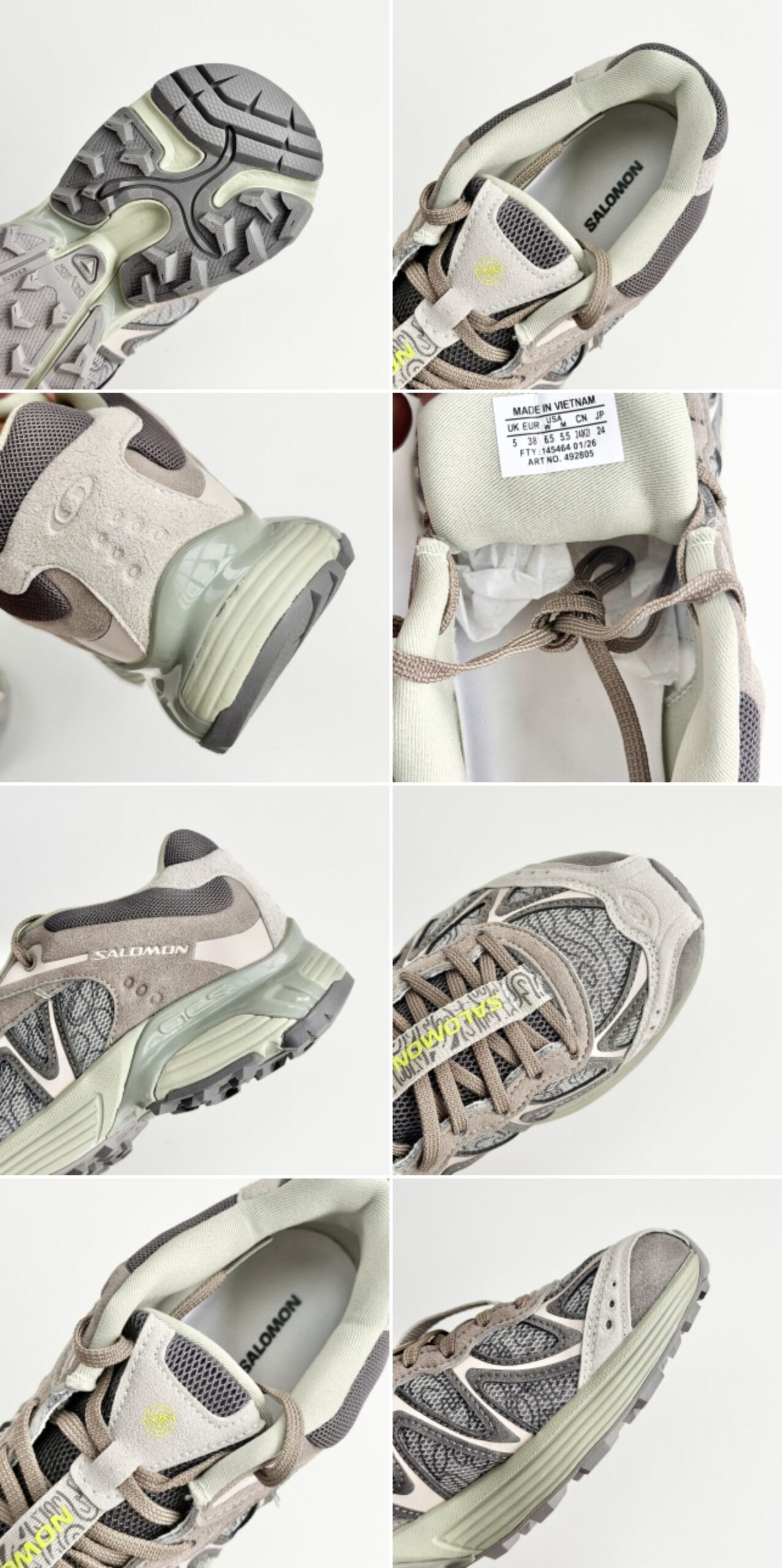 [SALOMON] 살로몬 XT-WHISPER 스웨이드 스니커즈
