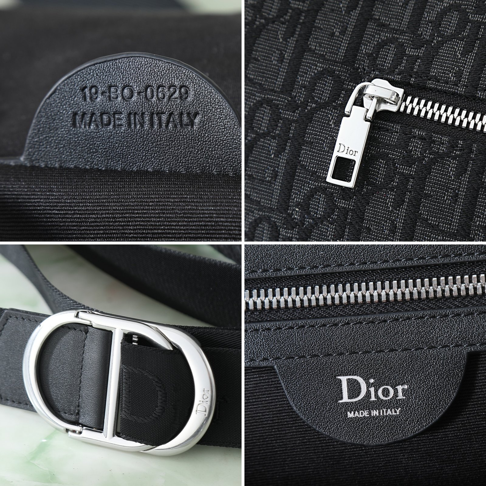 [DIOR] 디올 제트 라지 오블리크 자카드 메신저 백
