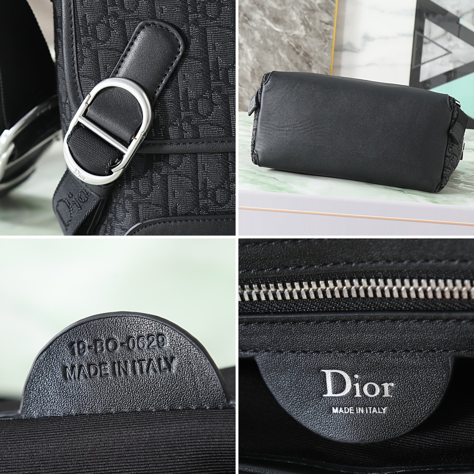 [DIOR] 디올 제트 미디엄 오블리크 자카드 메신저백