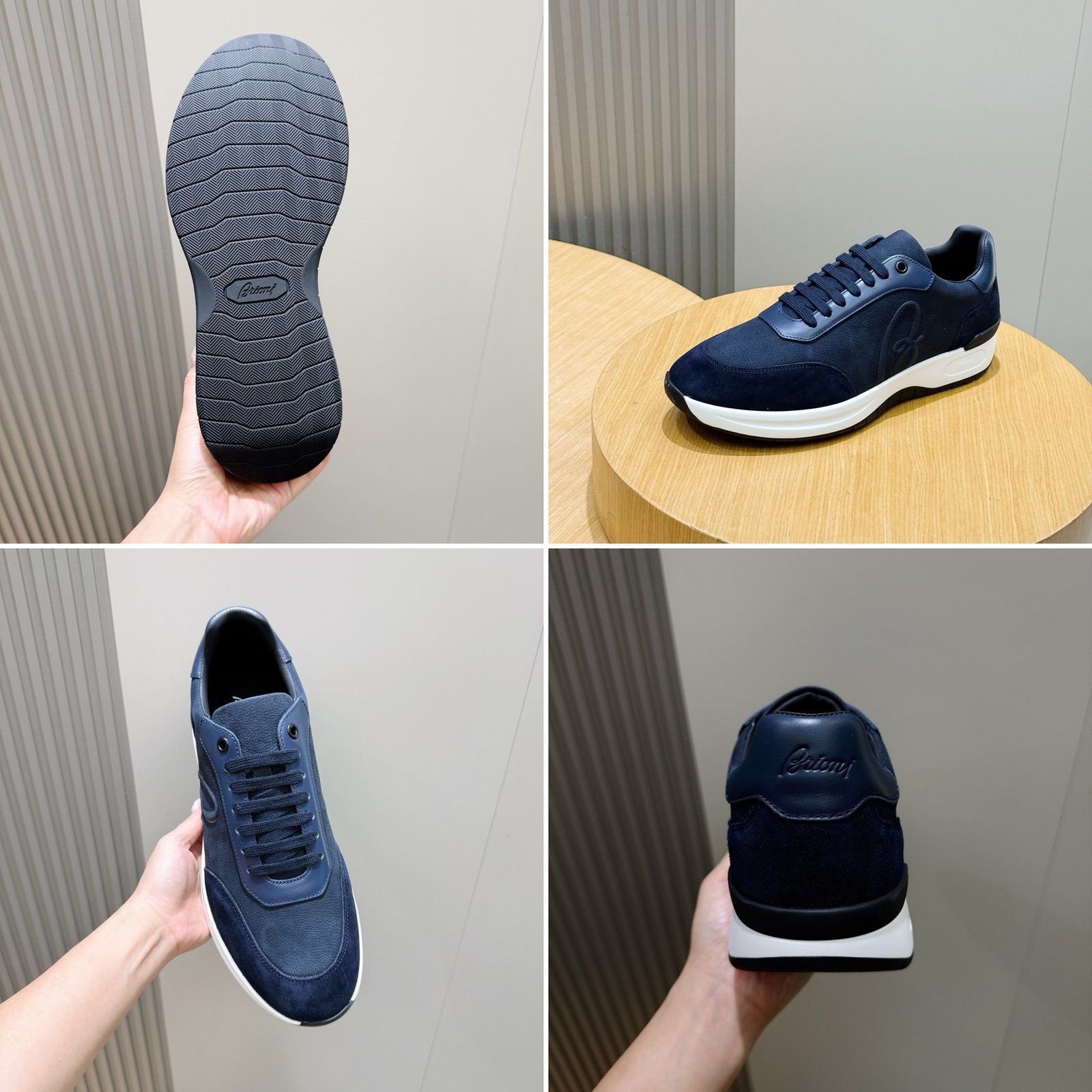 [BRIONI] 브리오니 Crossing 남성 캐주얼 스니커즈