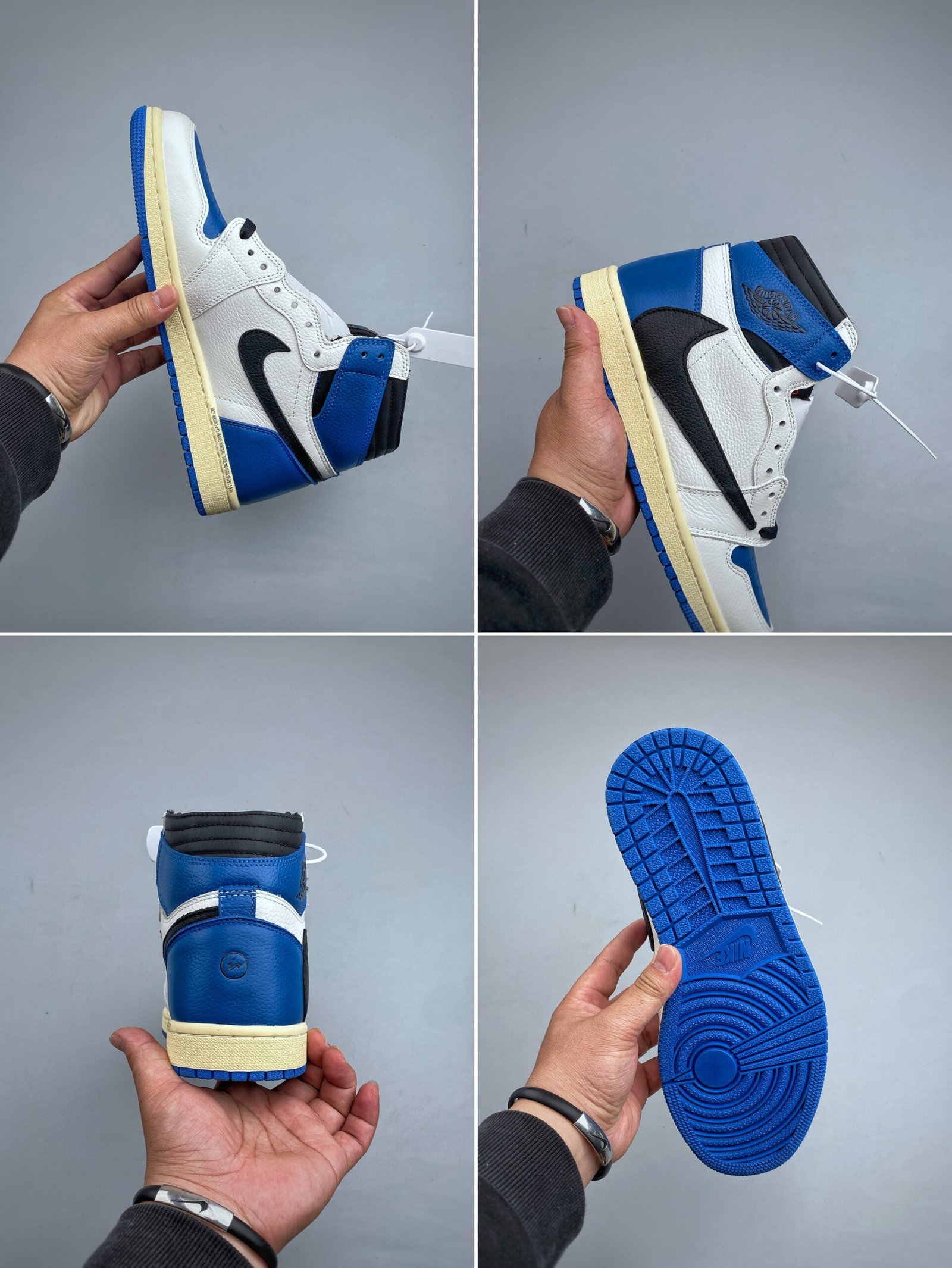 [NIKE] 나이키 조던 1 x 트래비스 스캇 프라그먼트 레트로 하이 OG SP 밀리터리 블루