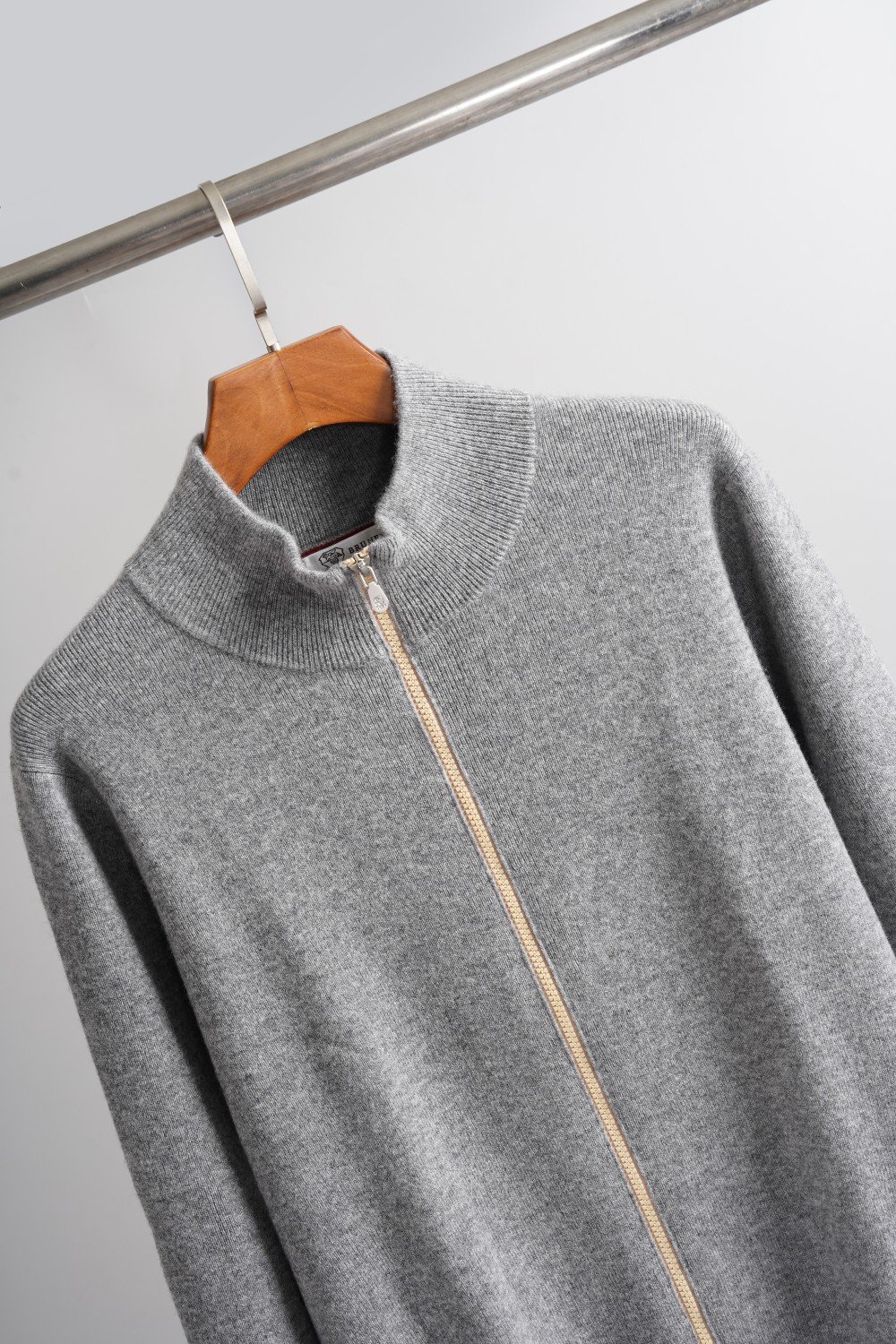 [BRUNELLO CUCINELLI]  쿠치넬리 캐시미어 투웨이 집업 가디건