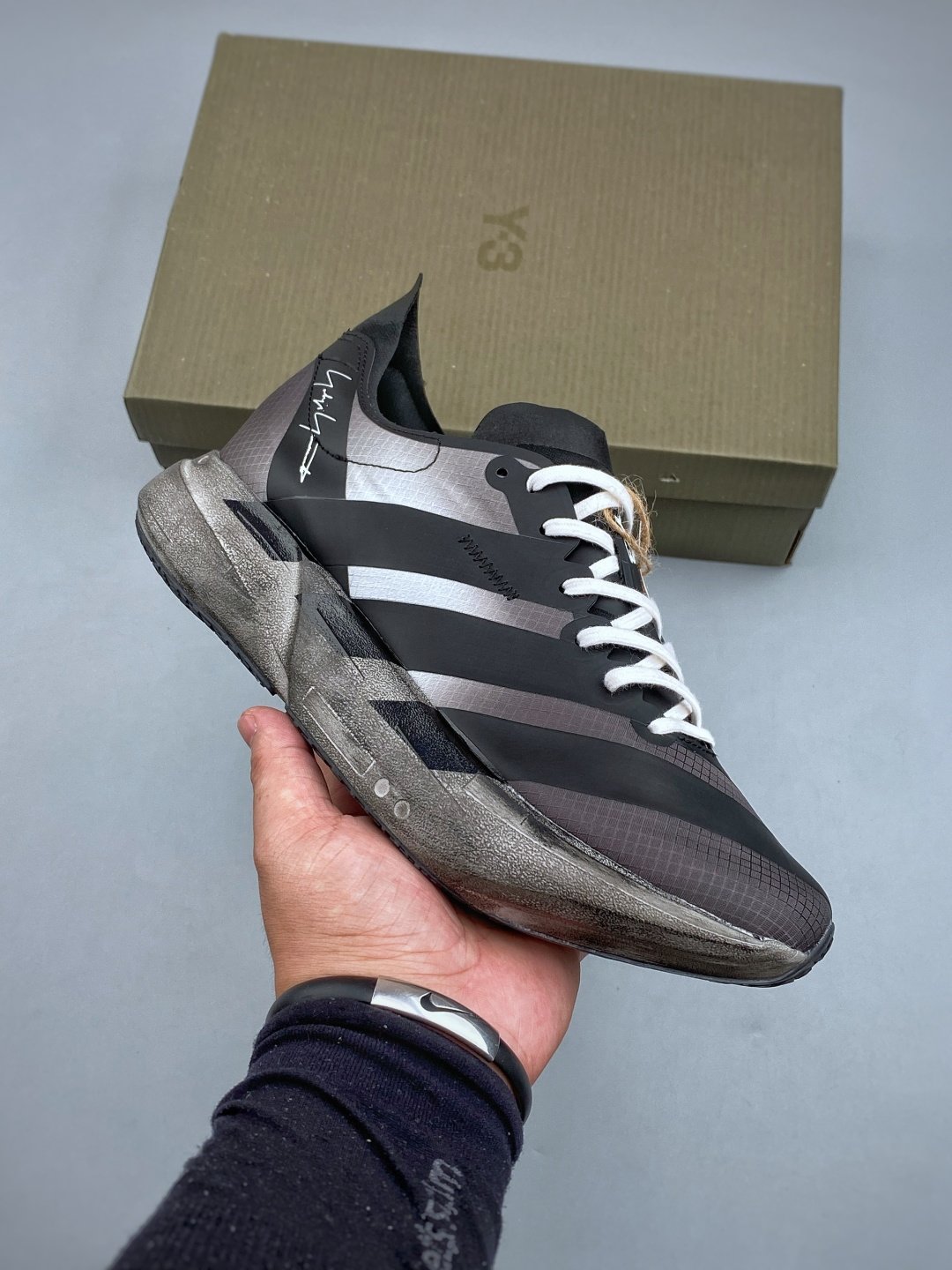 [ADIDAS x Y-3] 아디다스 Y-3 아디오스 프로 4 러닝화