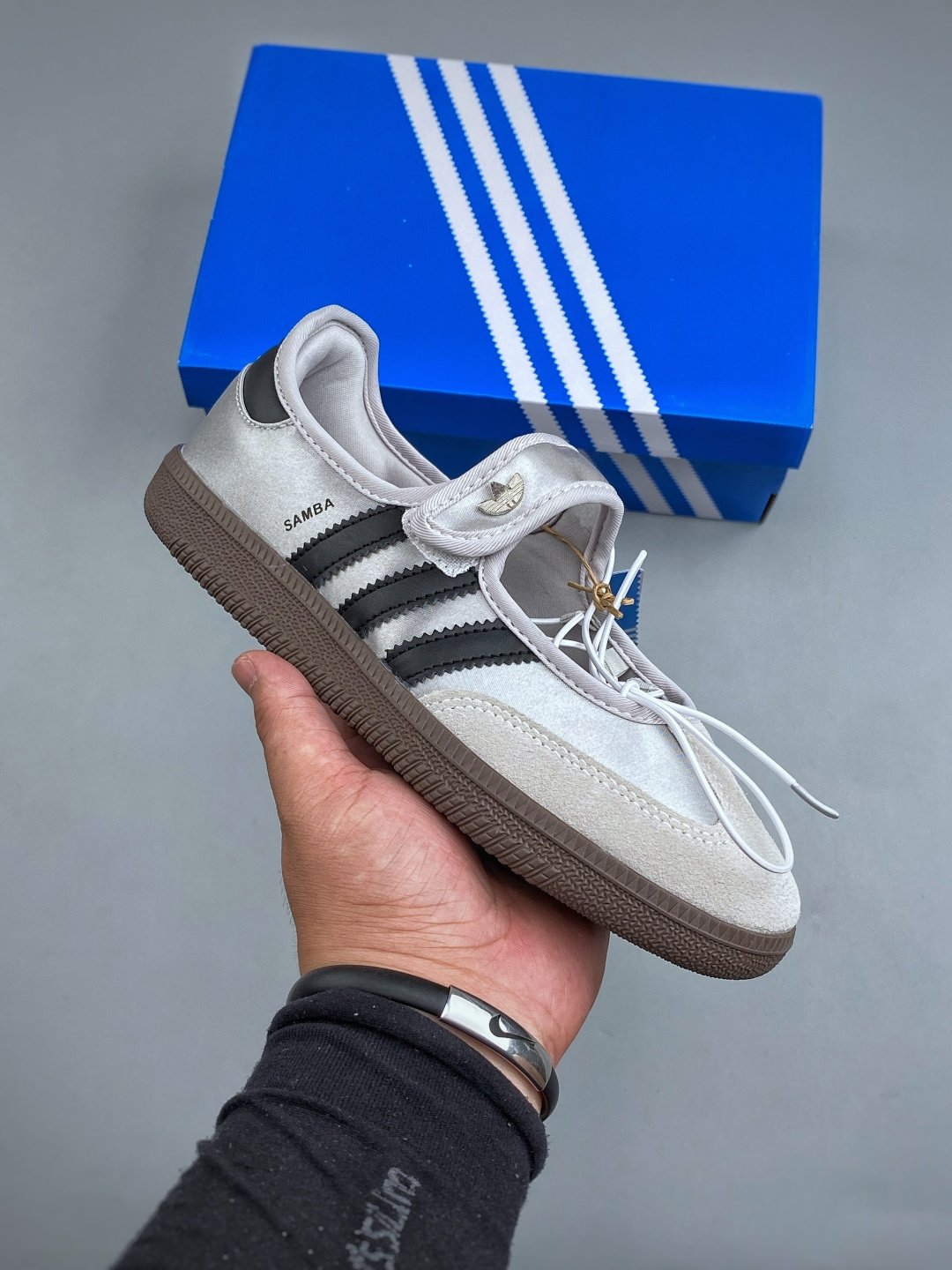 [Adidas] 아디다스 삼바 제인 클라우드 화이트 코어 블랙