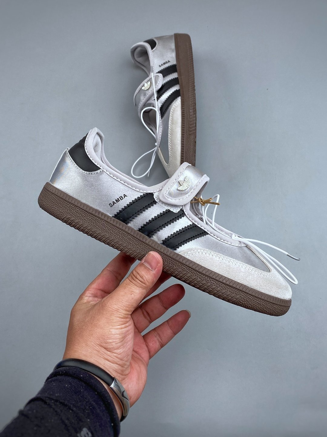 [Adidas] 아디다스 삼바 제인 클라우드 화이트 코어 블랙