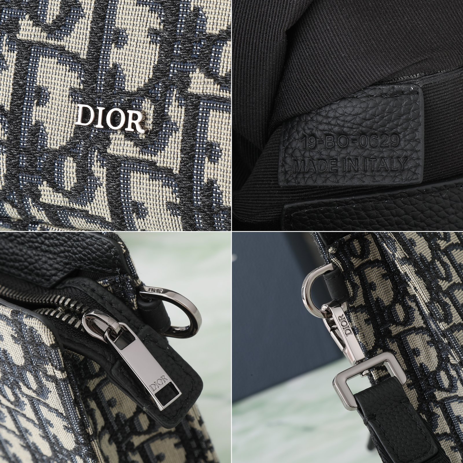 [DIOR] 디올 A5 트라이앵글 오블리크 자카드 클러치