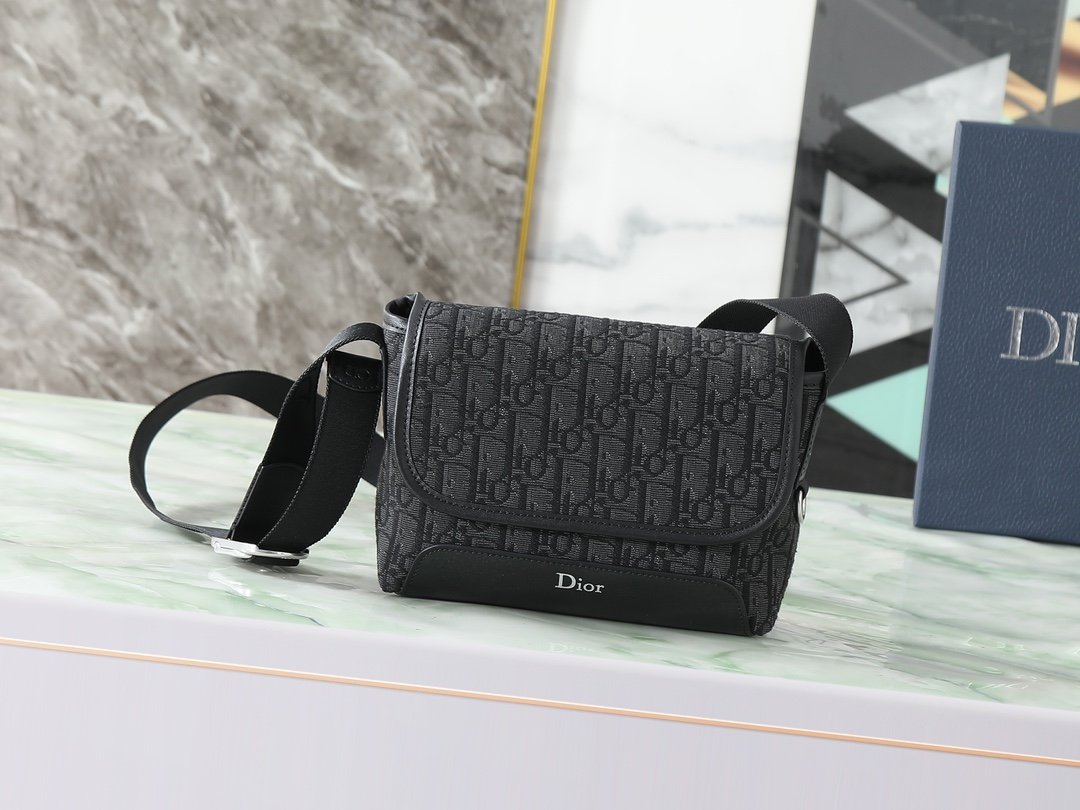 [DIOR] 디올 제트 미니 오블리크 자카드 크로스백