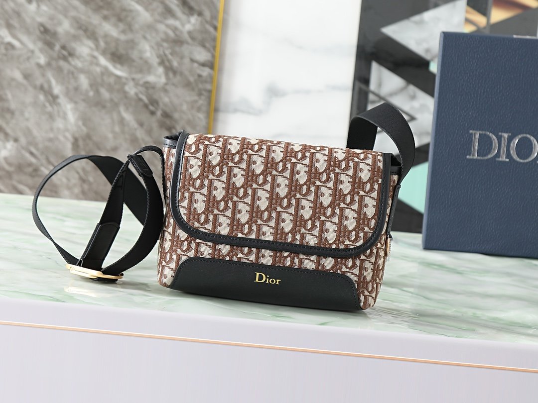 [DIOR] 디올 제트 미니 오블리크 자카드 크로스백
