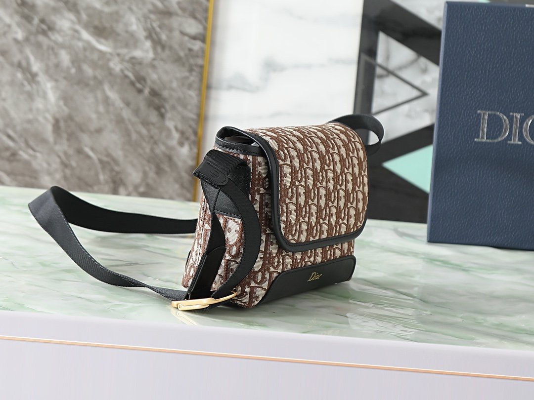 [DIOR] 디올 제트 미니 오블리크 자카드 크로스백