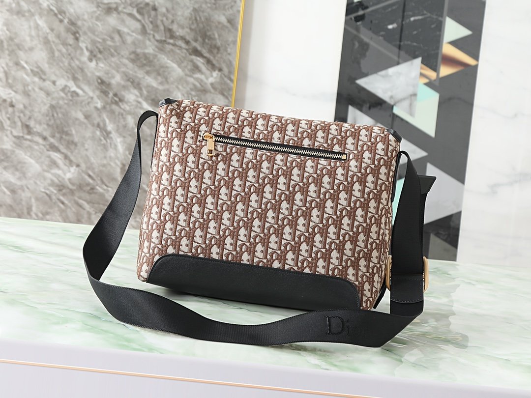 [DIOR] 디올 제트 미디엄 오블리크 자카드 메신저백