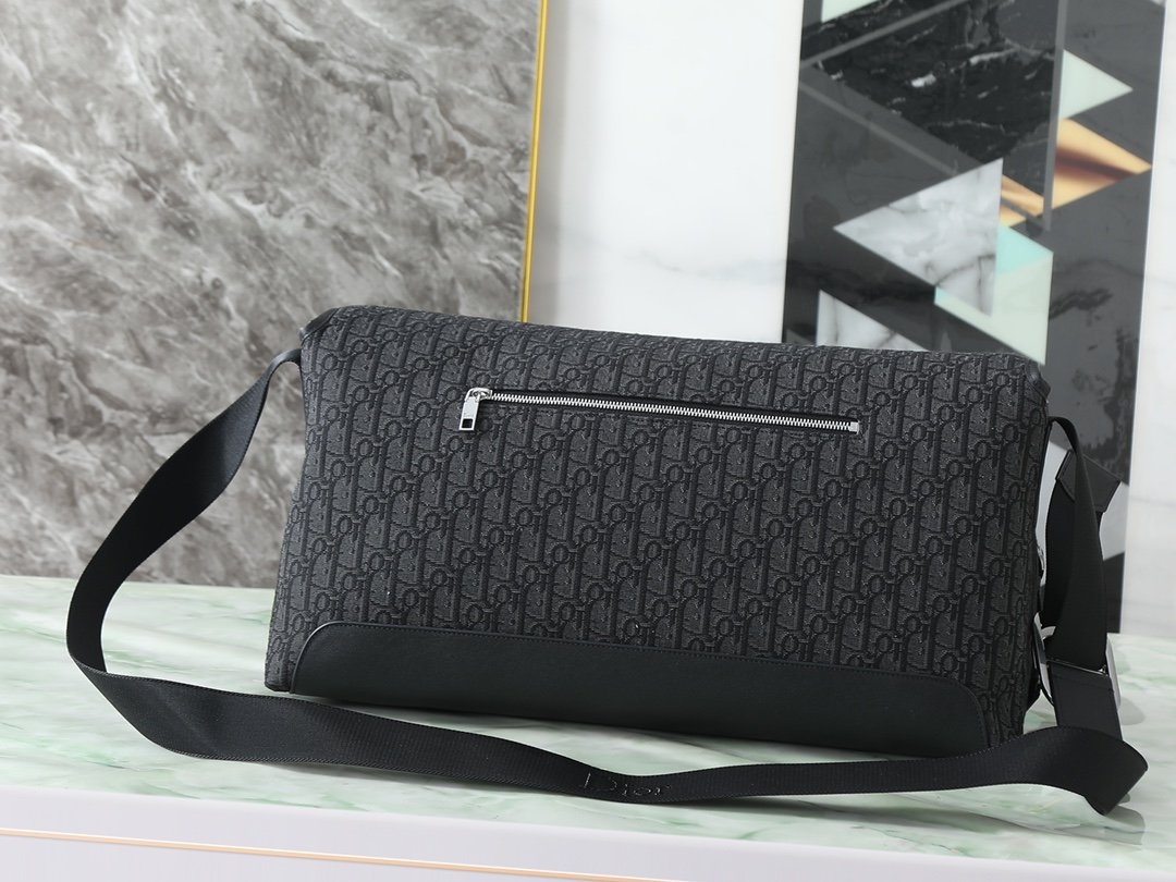 [DIOR] 디올 제트 라지 오블리크 자카드 메신저 백