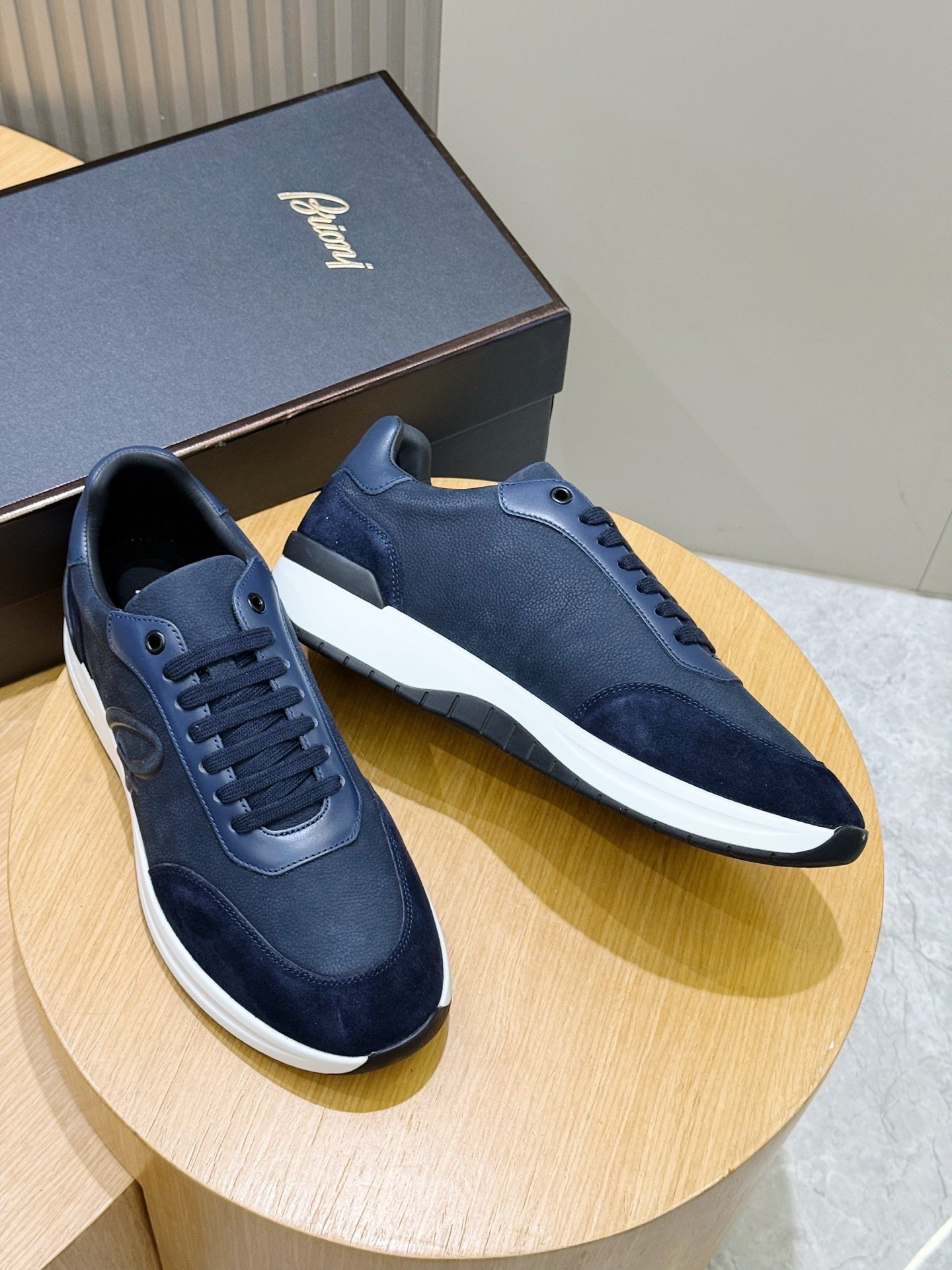 [BRIONI] 브리오니 Crossing 남성 캐주얼 스니커즈