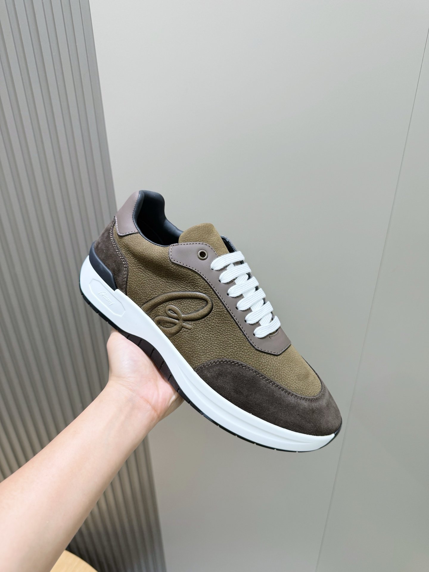 [BRIONI] 브리오니 Crossing 남성 캐주얼 스니커즈