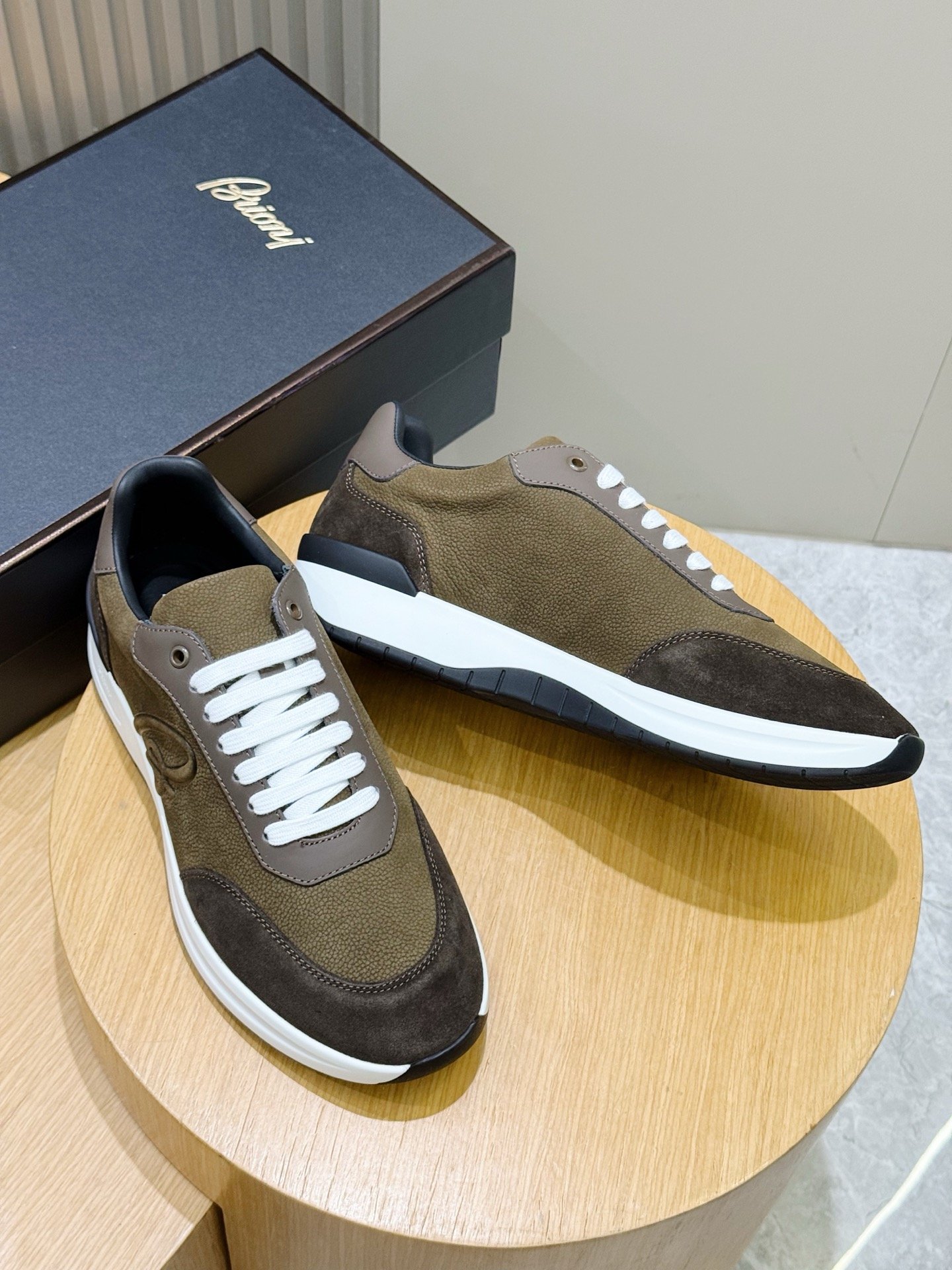 [BRIONI] 브리오니 Crossing 남성 캐주얼 스니커즈