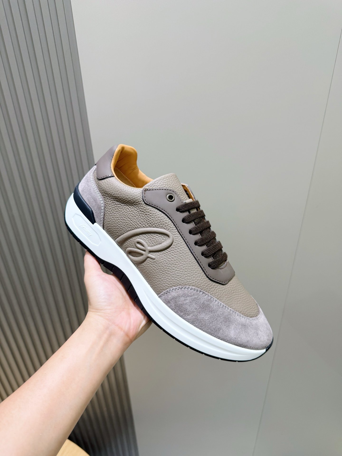 [BRIONI] 브리오니 Crossing 남성 캐주얼 스니커즈