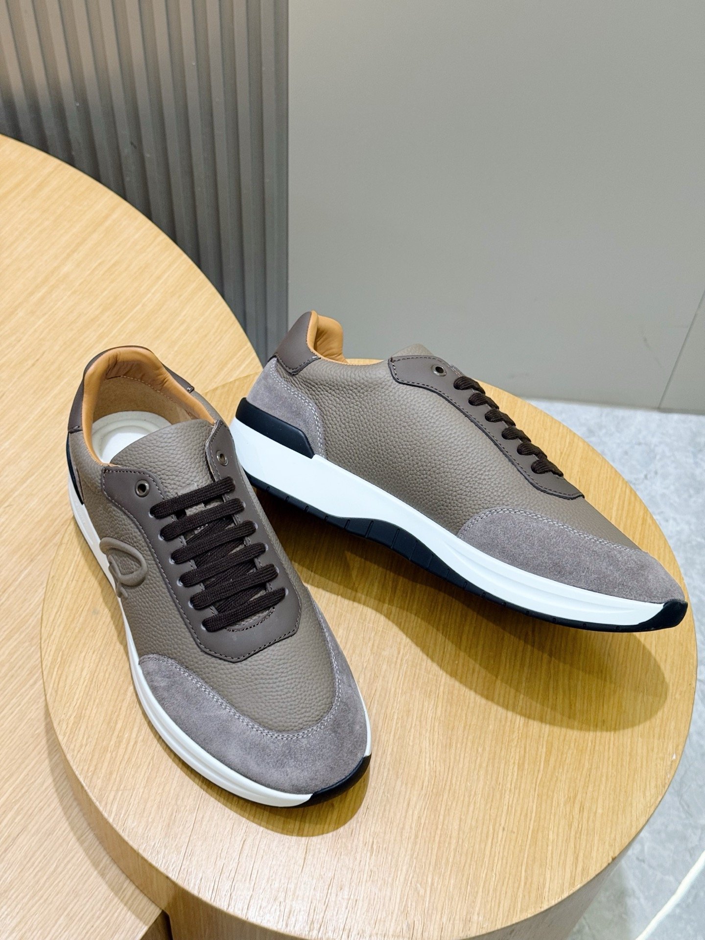 [BRIONI] 브리오니 Crossing 남성 캐주얼 스니커즈
