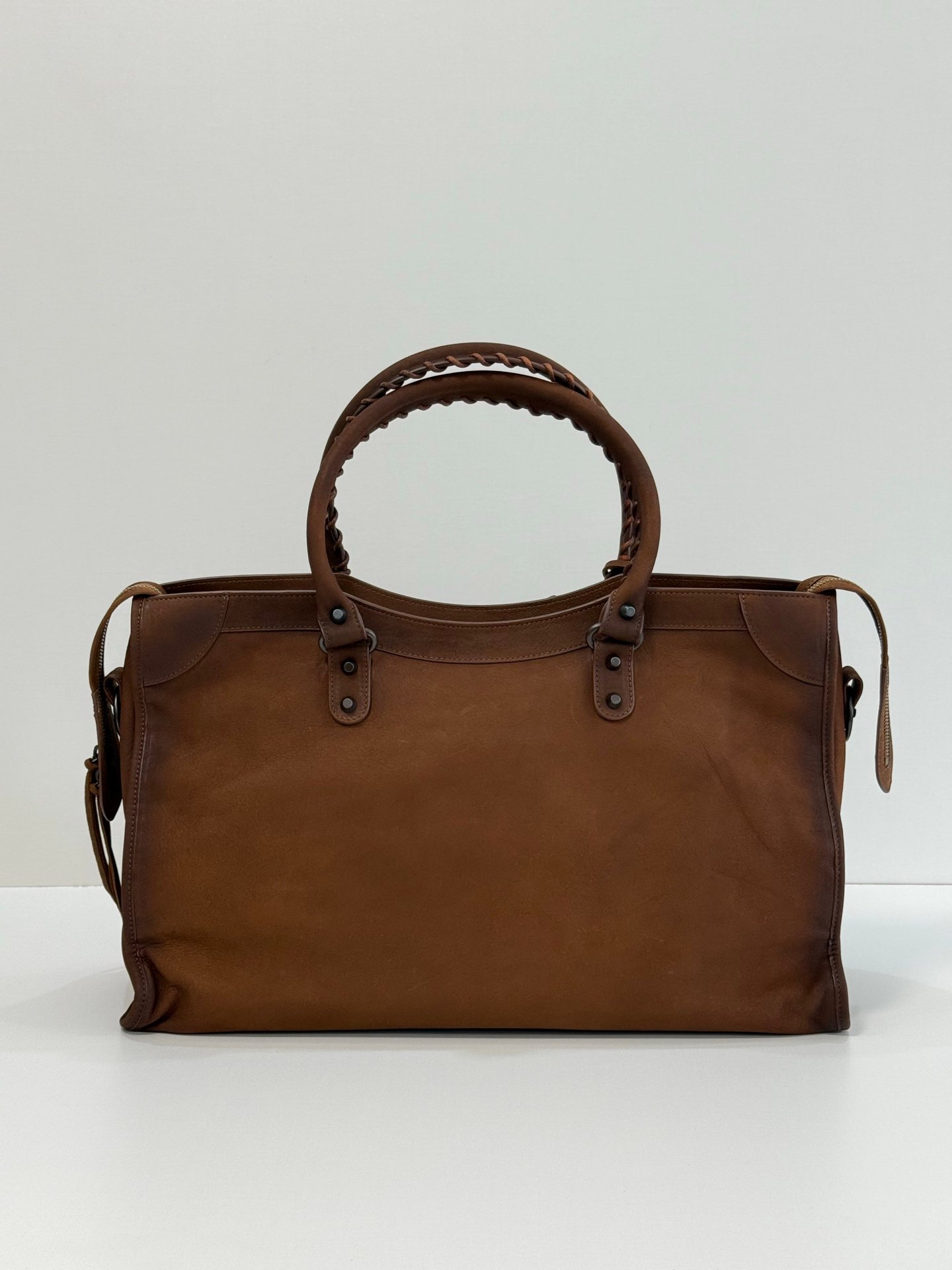[BALENCIAGA] 발렌시아가 르 시티 라지 빈티지 레더백