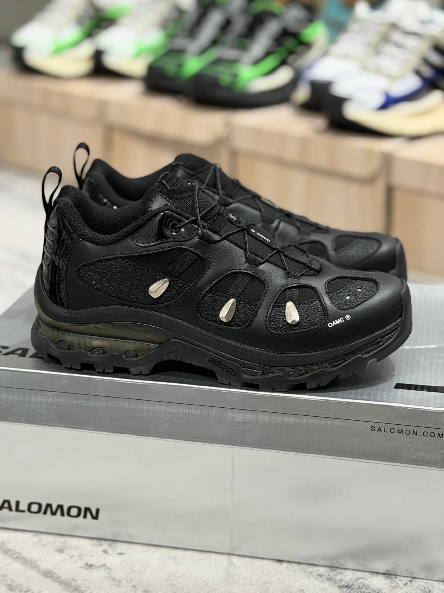 [SALOMON × OAMC] 살로몬 × OAMC XT-QUEST 로우탑 트레일 스니커즈