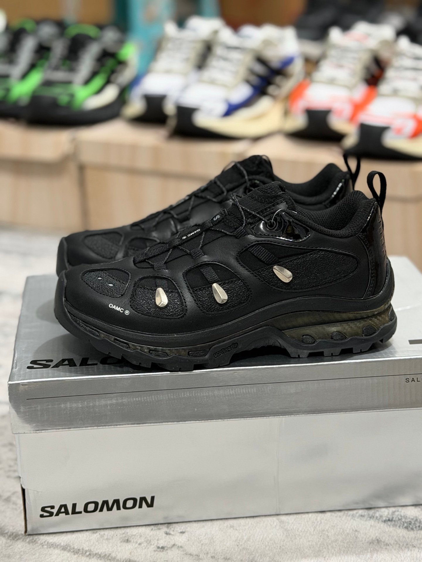 [SALOMON × OAMC] 살로몬 × OAMC XT-QUEST 로우탑 트레일 스니커즈
