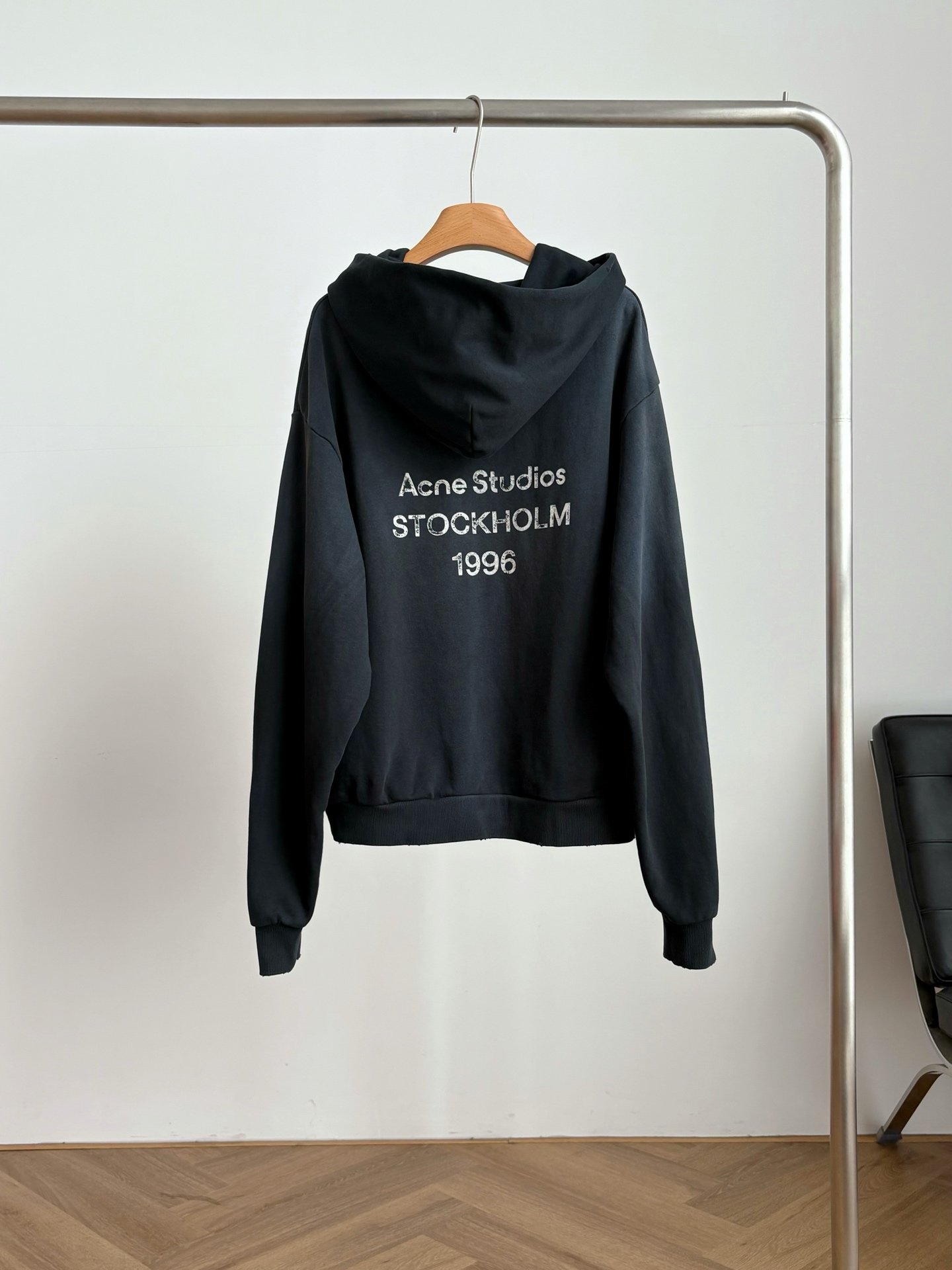 [ACNE STUDIOS] 아크네 스튜디오 1996 로고 워시드 후드 스웨트셔츠