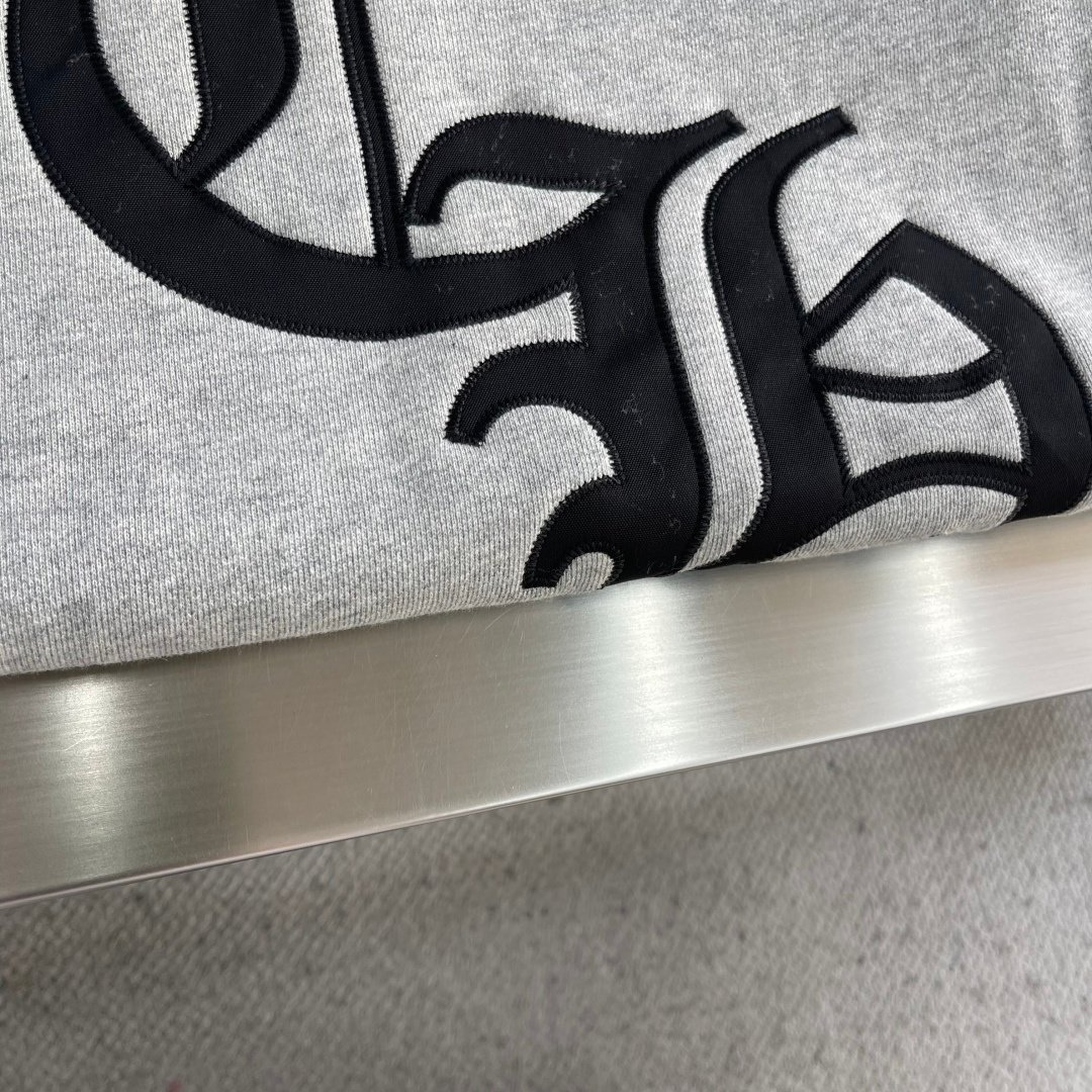 [CHROME HEARTS] 크롬하츠 크로스 패치 로고 후드 스웨트셔츠