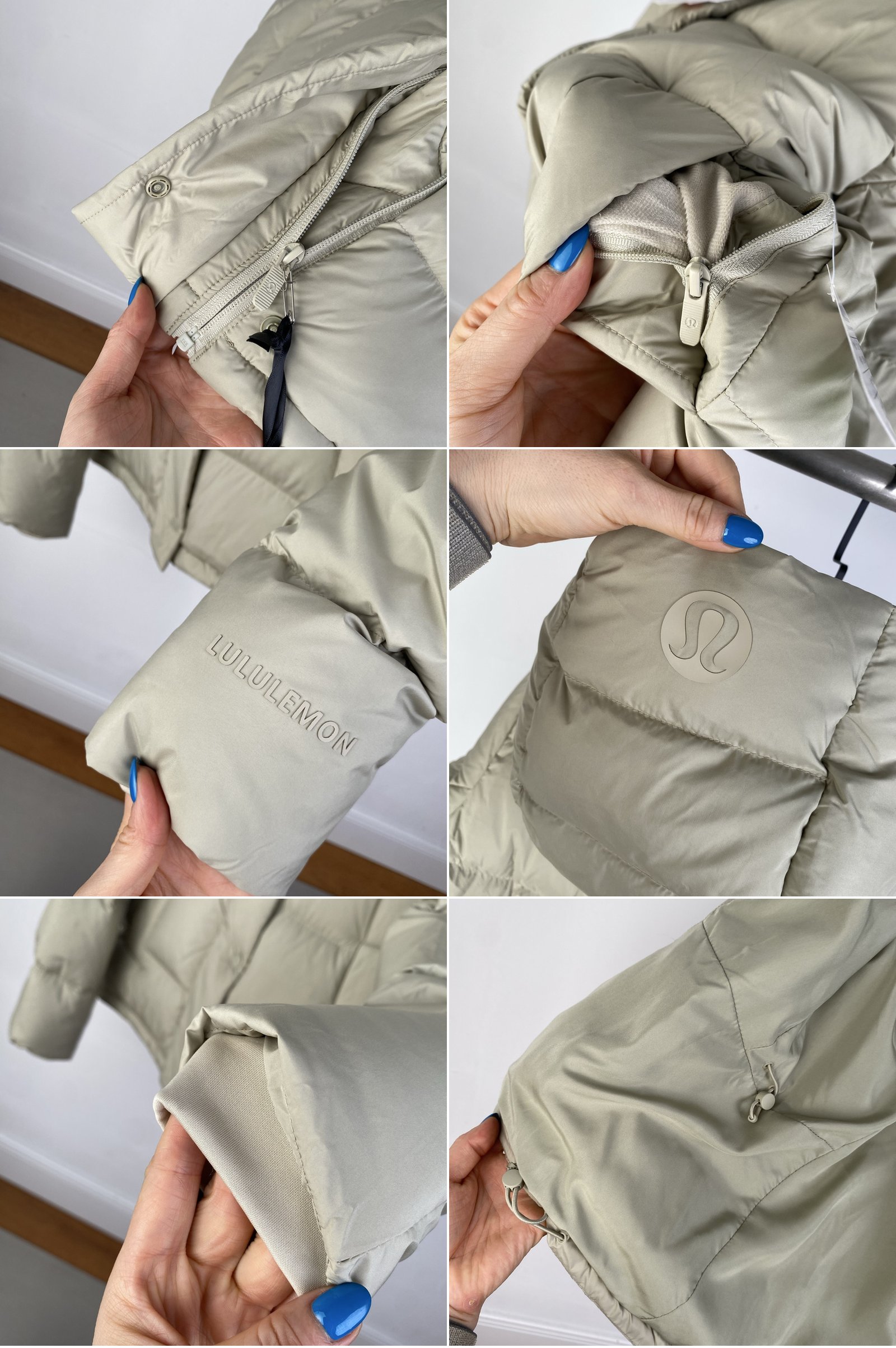 [lululemon] 룰루레몬 후드 구스다운 패딩 재킷