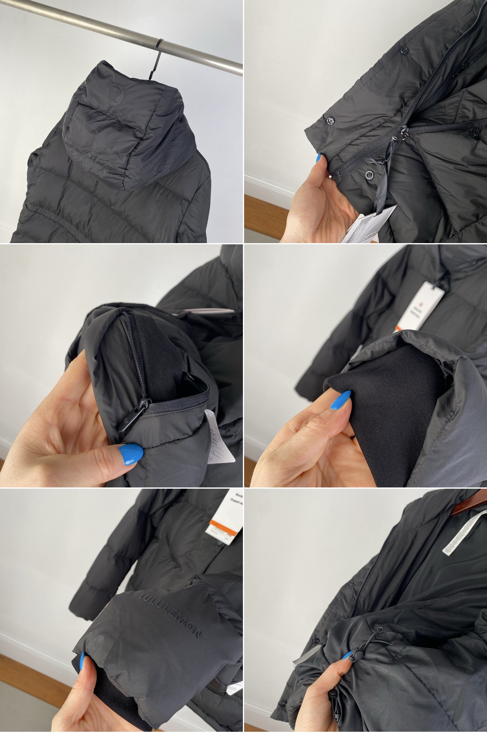 [lululemon] 룰루레몬 후드 구스다운 패딩 재킷