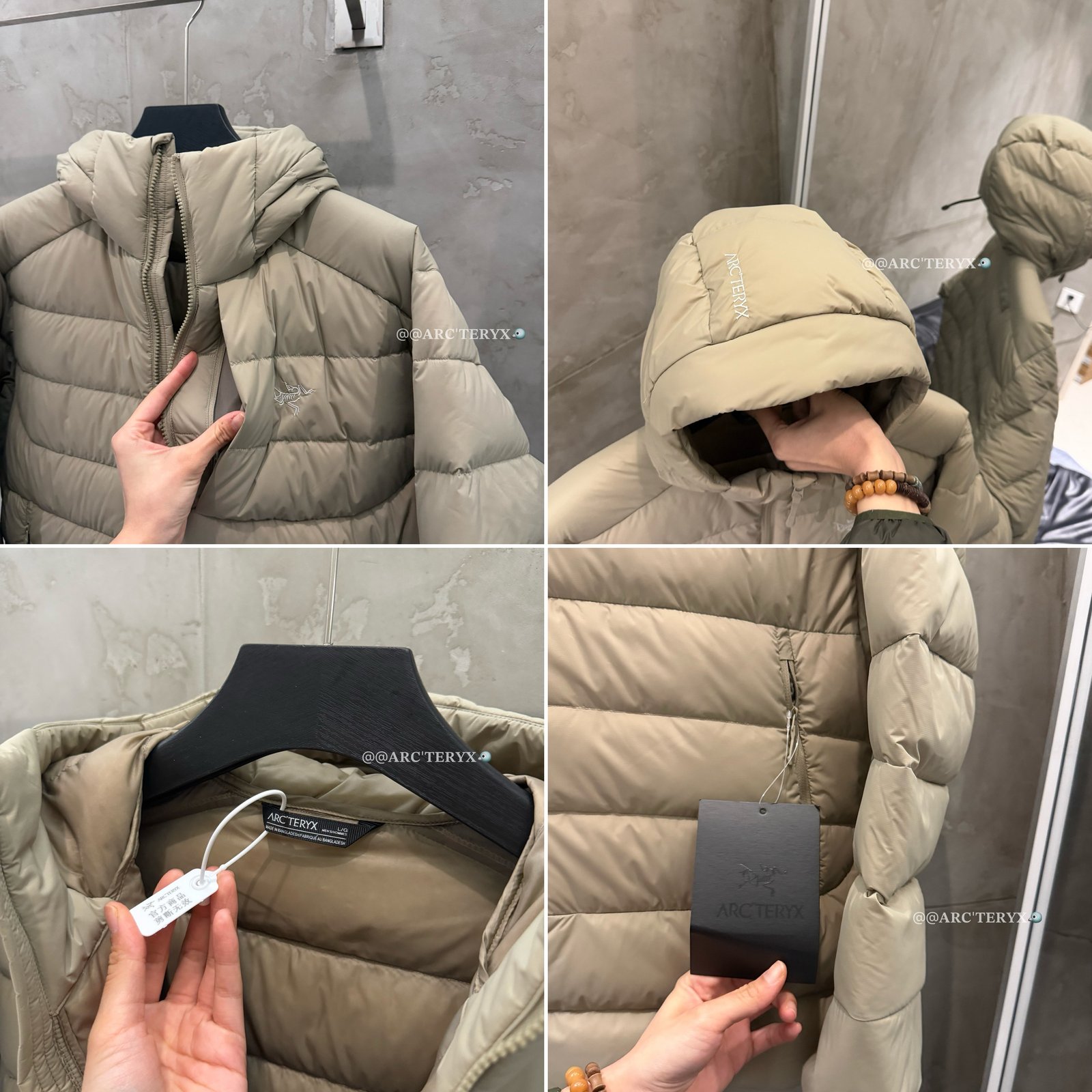 [ARC’TERYX] 아크테릭스 THORIUM Hoody 750 필파워 구스다운 재킷