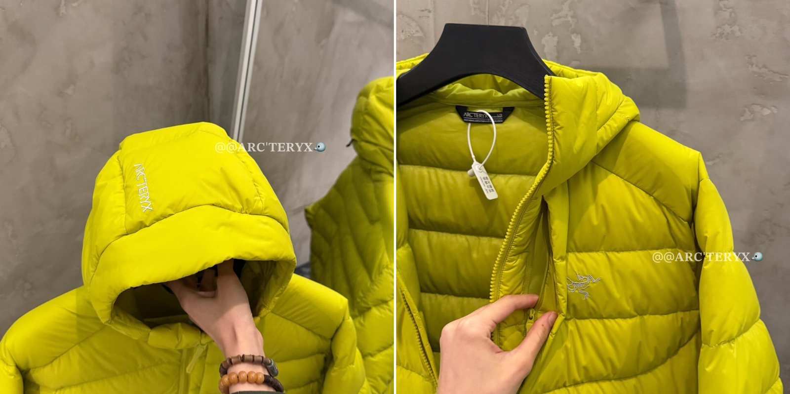 [ARC’TERYX] 아크테릭스 THORIUM Hoody 750 필파워 구스다운 재킷