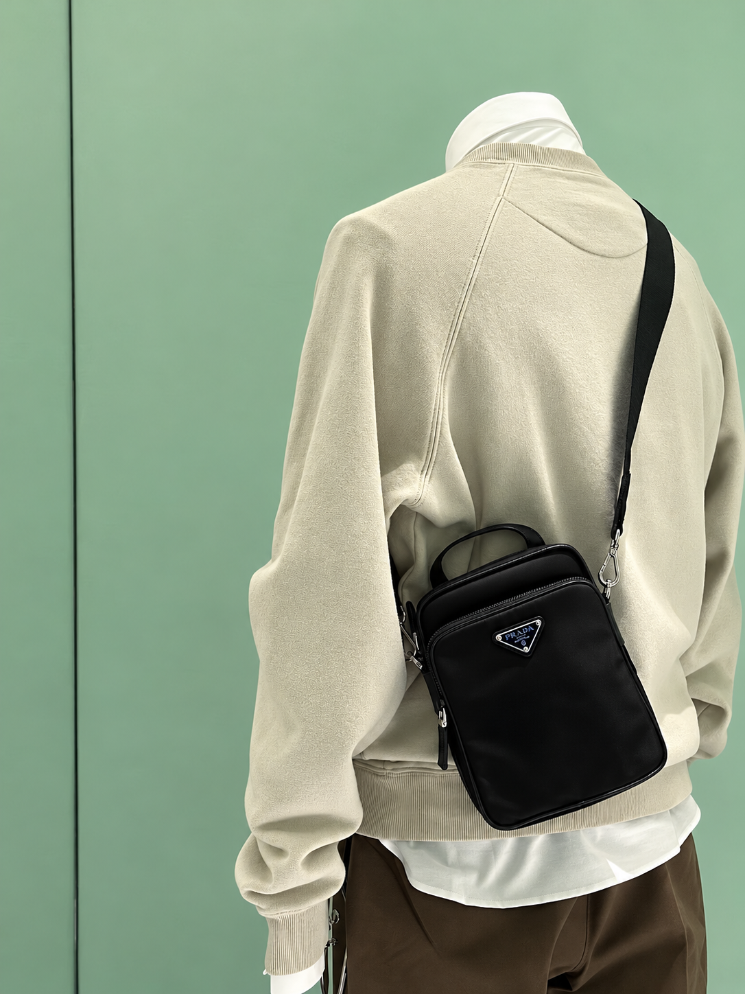 [PRADA] 프라다 리나일론 미니 크로스백