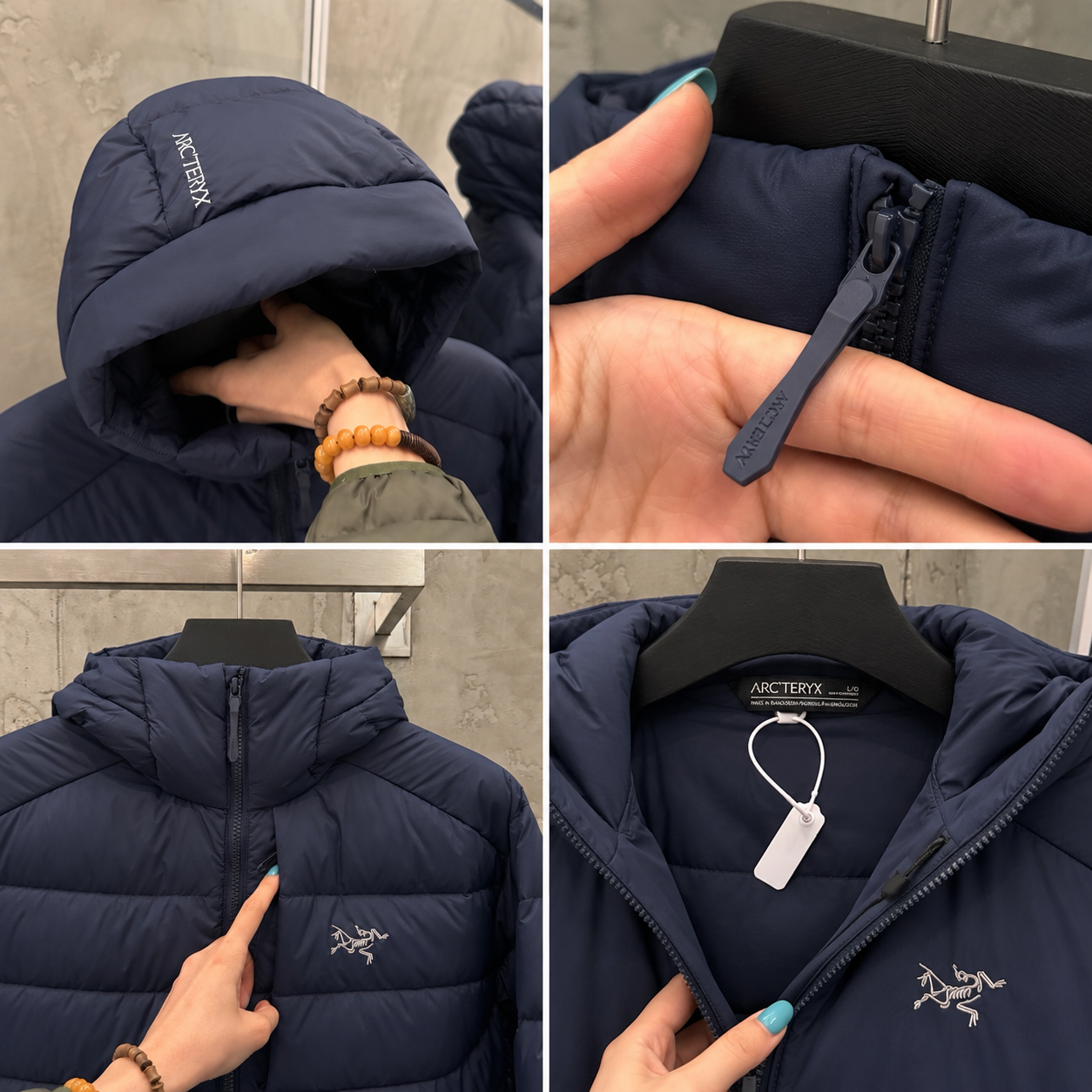 [ARC’TERYX] 아크테릭스 THORIUM Hoody 750 필파워 구스다운 재킷