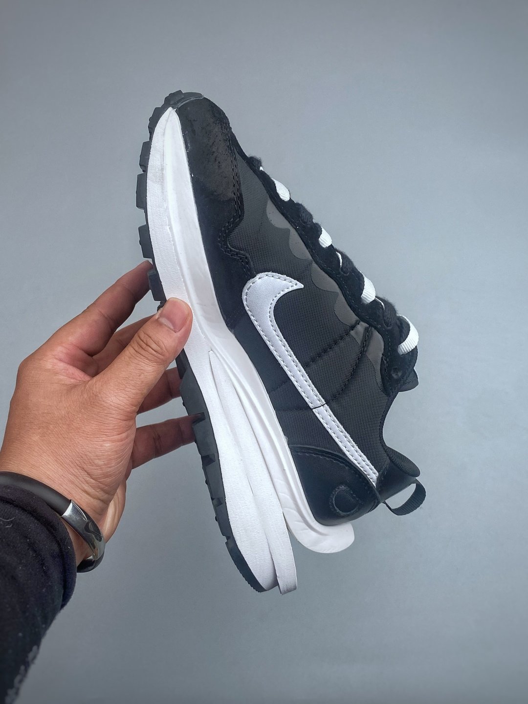 [NIKE X SACAI] 나이키 X 사카이 베이퍼와플 블랙