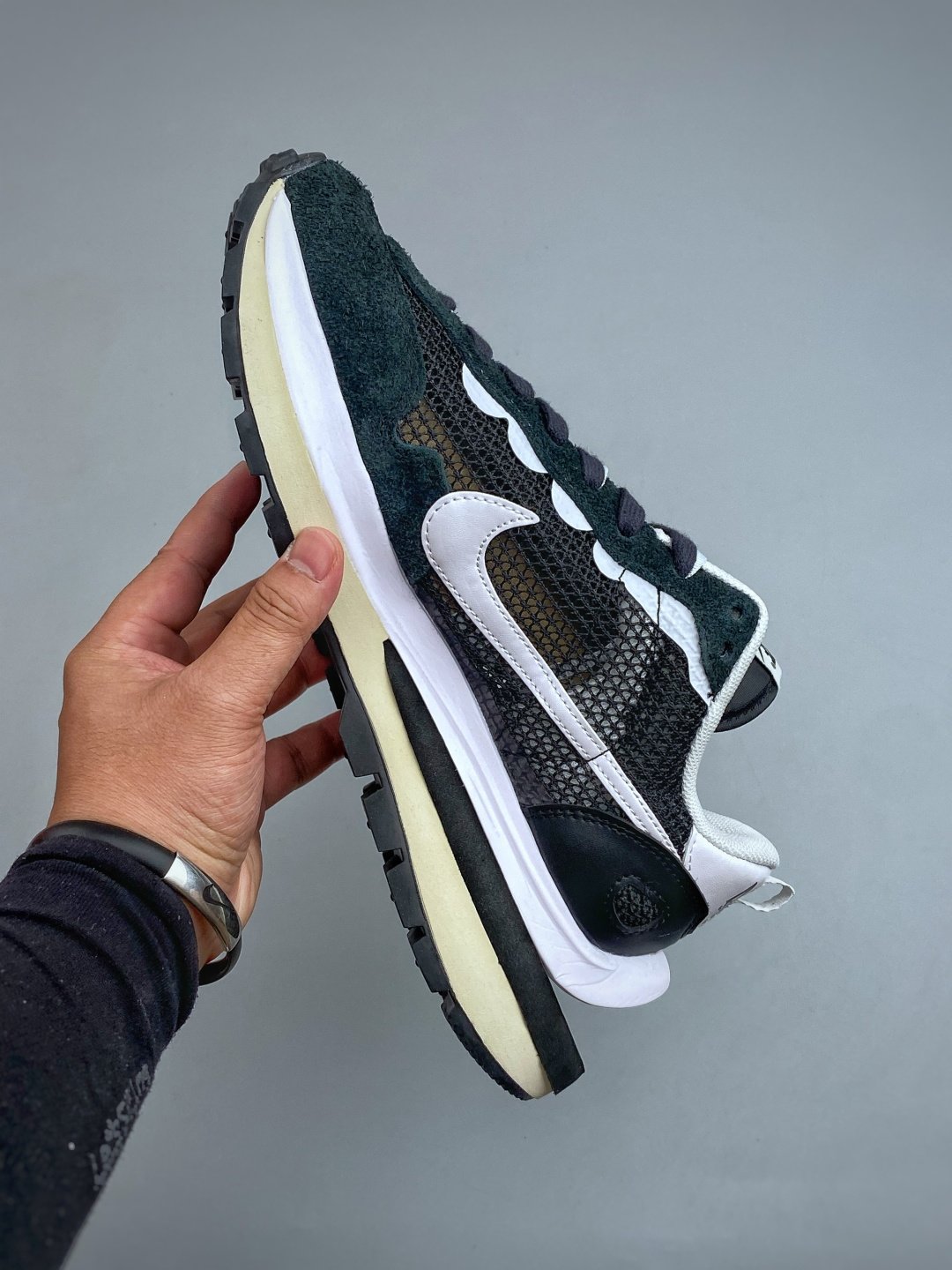 [NIKE X SACAI] 나이키 X 사카이 베이퍼와플 다크 그린