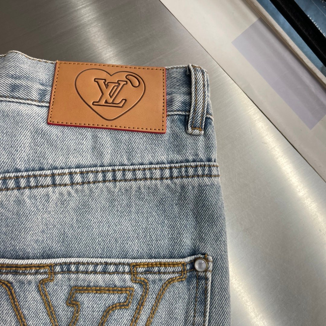 [LOUIS VUITTON] 루이비통 CVD 스케이트 데님 팬츠