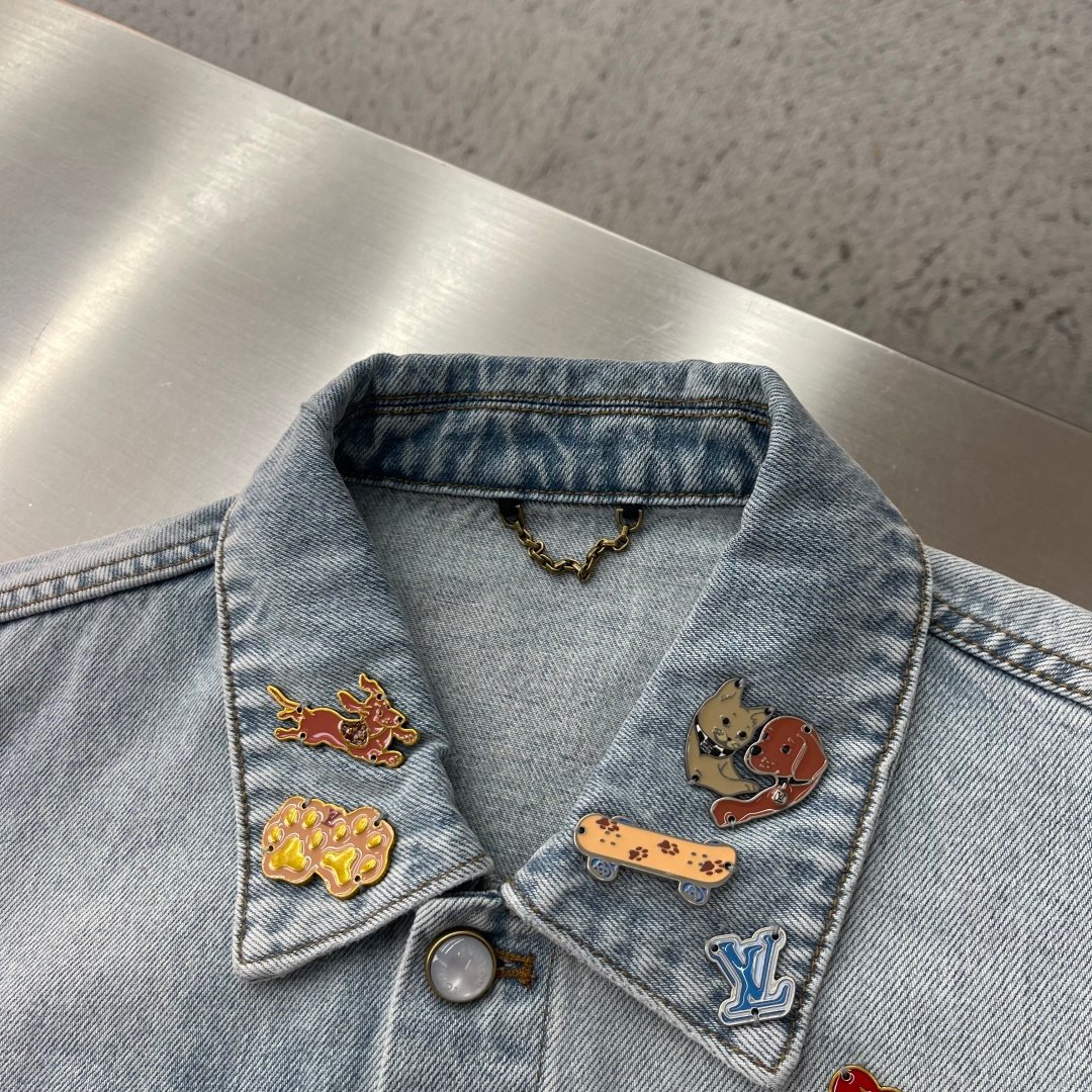 [LOUIS VUITTON] 루이비통 CVD 스케이트 데님 재킷