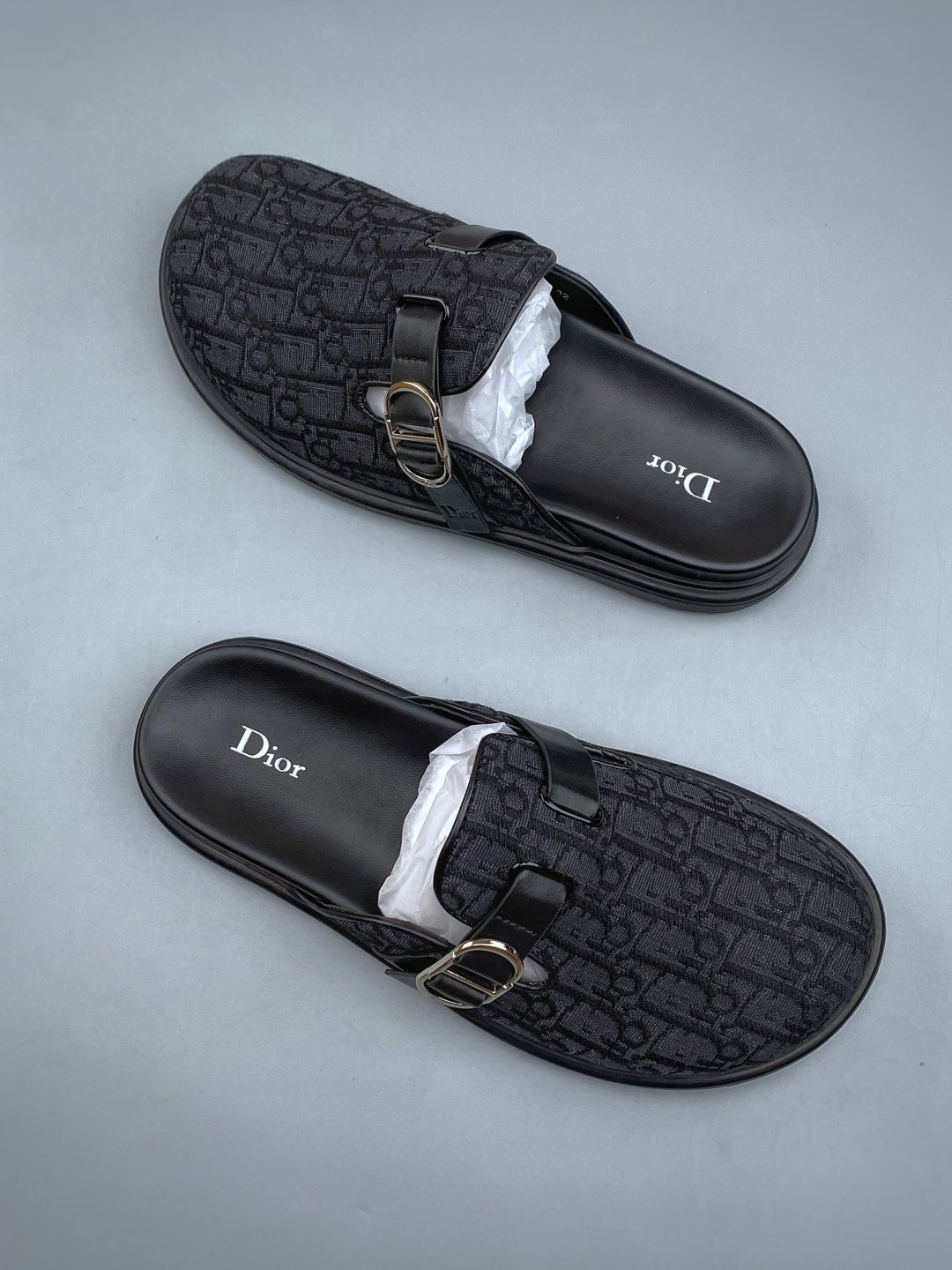 [DIOR] 디올 AQUA MULE 오블리크 뮬 샌들