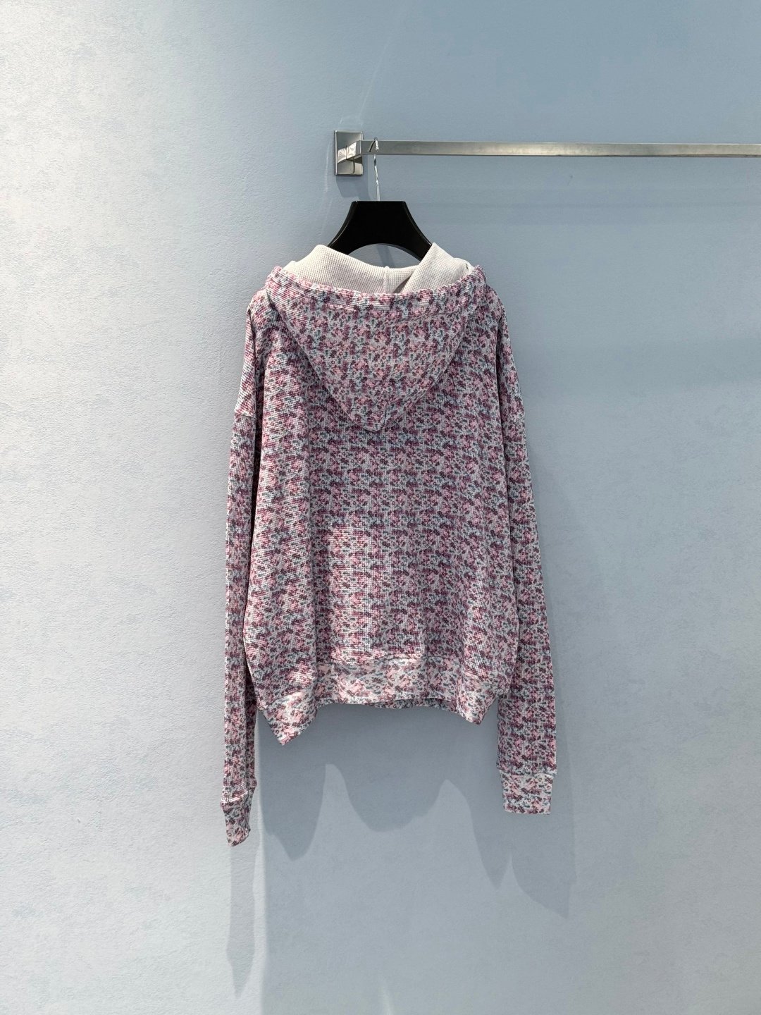 [STUSSY] 스투시 플라워 와플 후드 집업