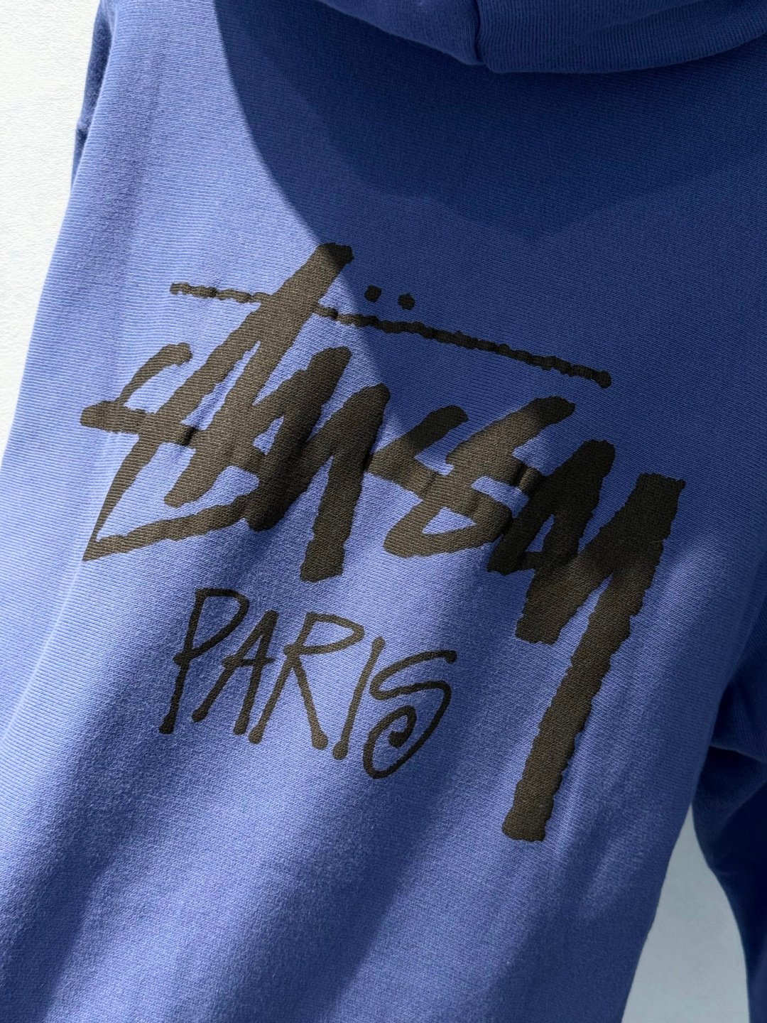[STUSSY] 스투시 파리 미드나잇 블루 후드 집업
