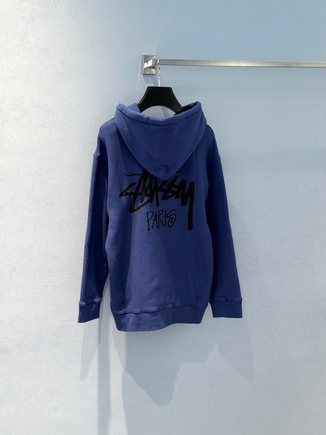 [STUSSY] 스투시 파리 미드나잇 블루 후드 집업