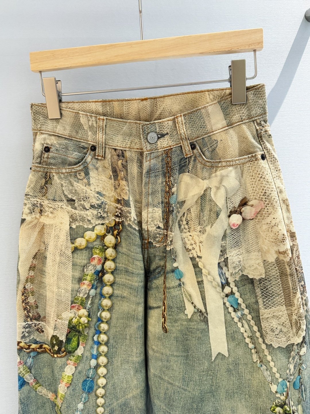 [ACNE STUDIOS] 아크네 스튜디오 빈티지 데코 데님 팬츠