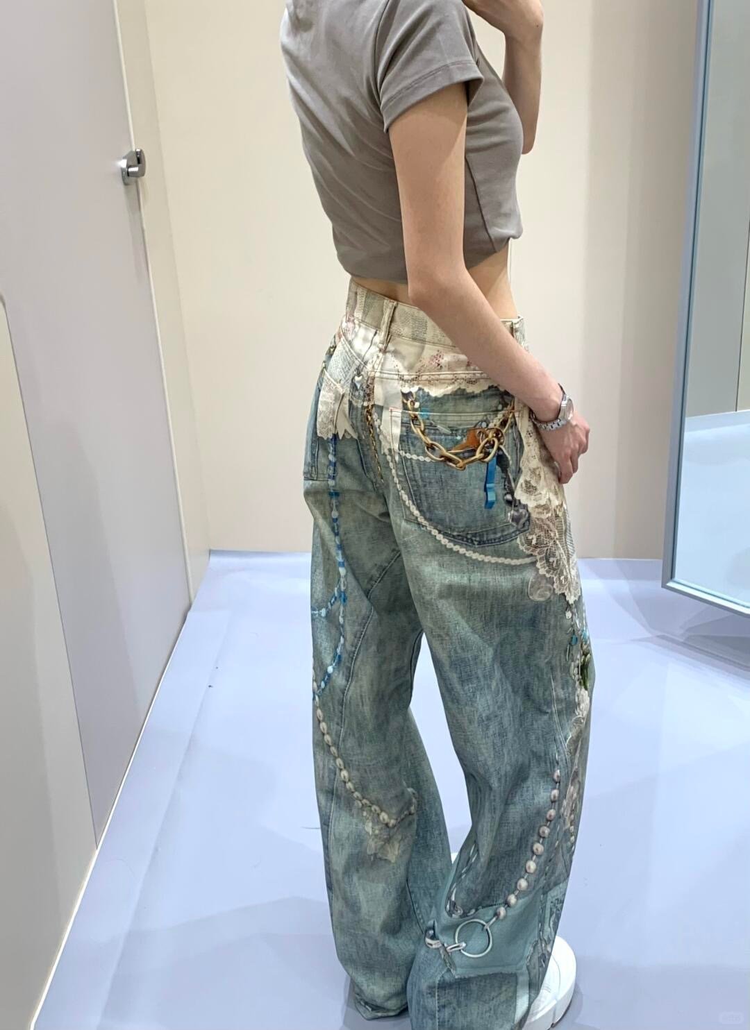 [ACNE STUDIOS] 아크네 스튜디오 빈티지 데코 데님 팬츠