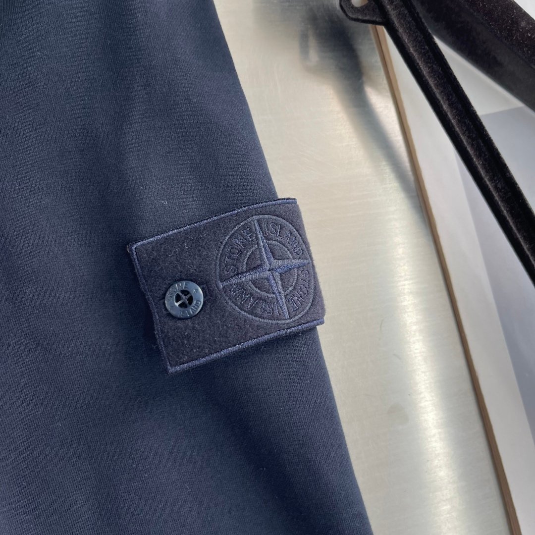 [STONE ISLAND] 스톤아일랜드 고스트 시리즈 스탠드 칼라 집업 자켓