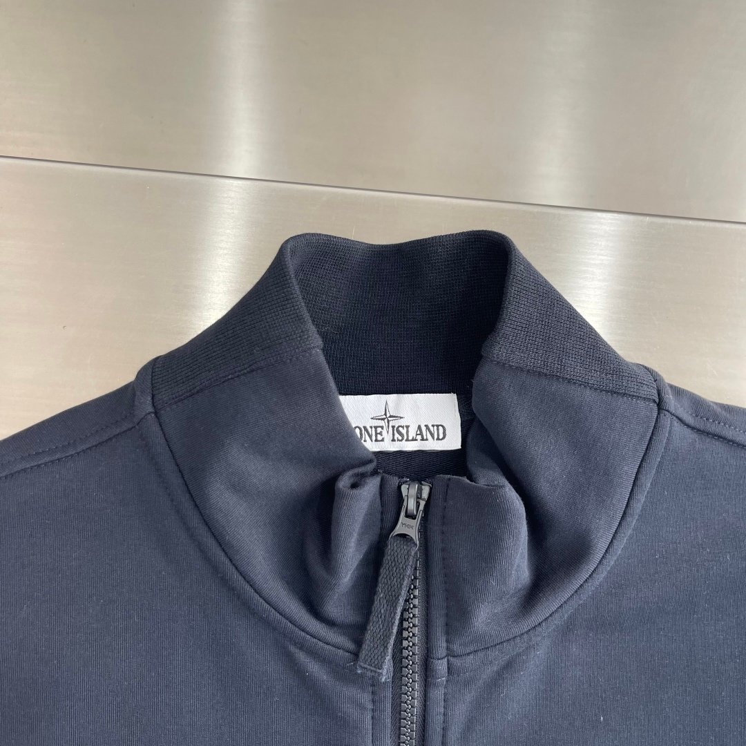 [STONE ISLAND] 스톤아일랜드 고스트 시리즈 스탠드 칼라 집업 자켓