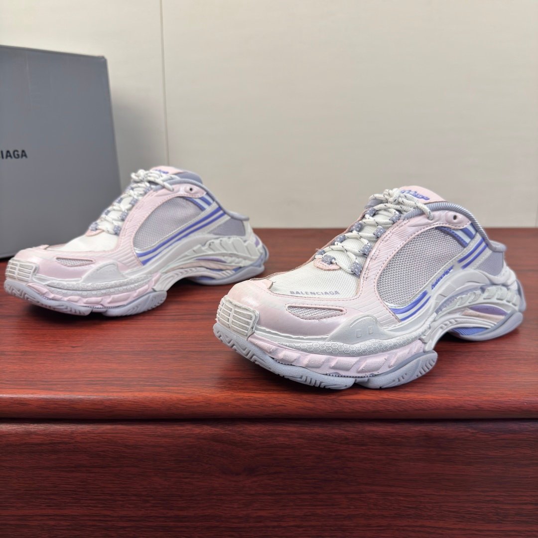 [BALENCIAGA] 발렌시아가 Triple S.2 뮬 스니커즈