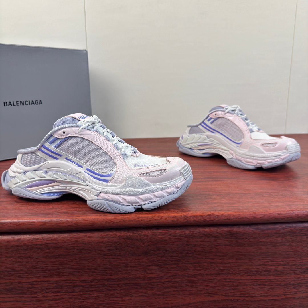 [BALENCIAGA] 발렌시아가 Triple S.2 뮬 스니커즈
