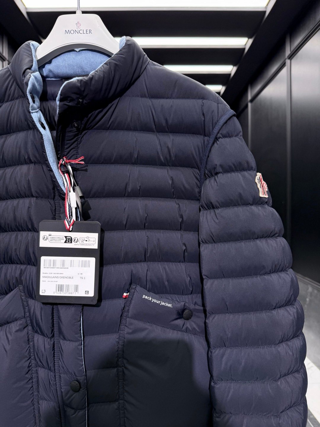 [MONCLER] 몽클레르 그레노블 경량 다운 재킷