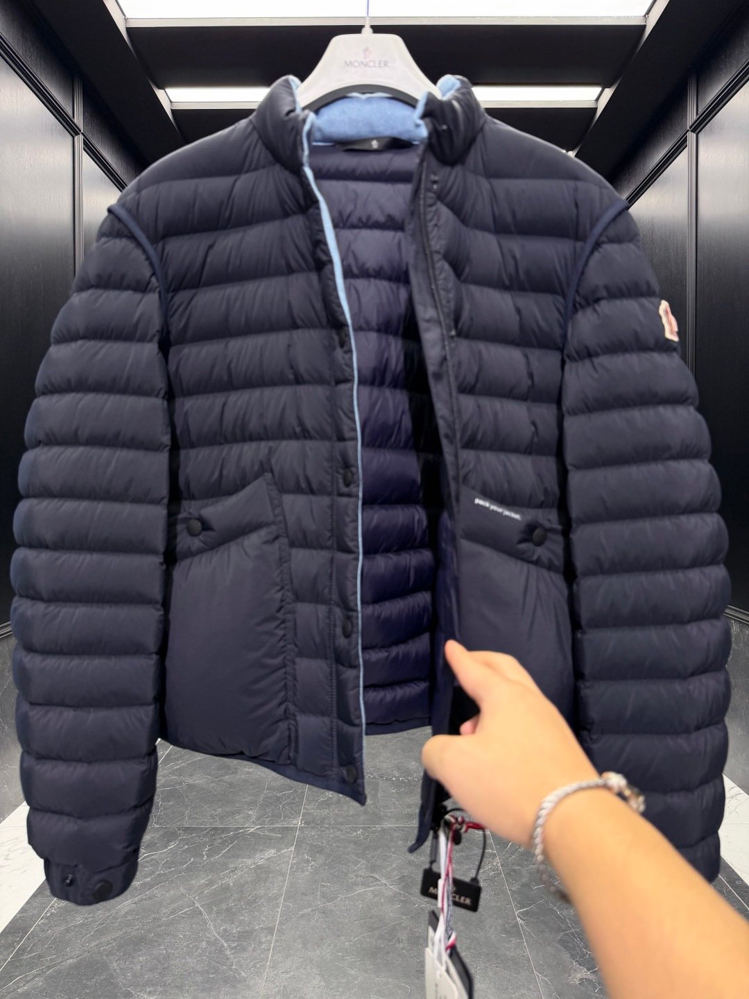 [MONCLER] 몽클레르 그레노블 경량 다운 재킷