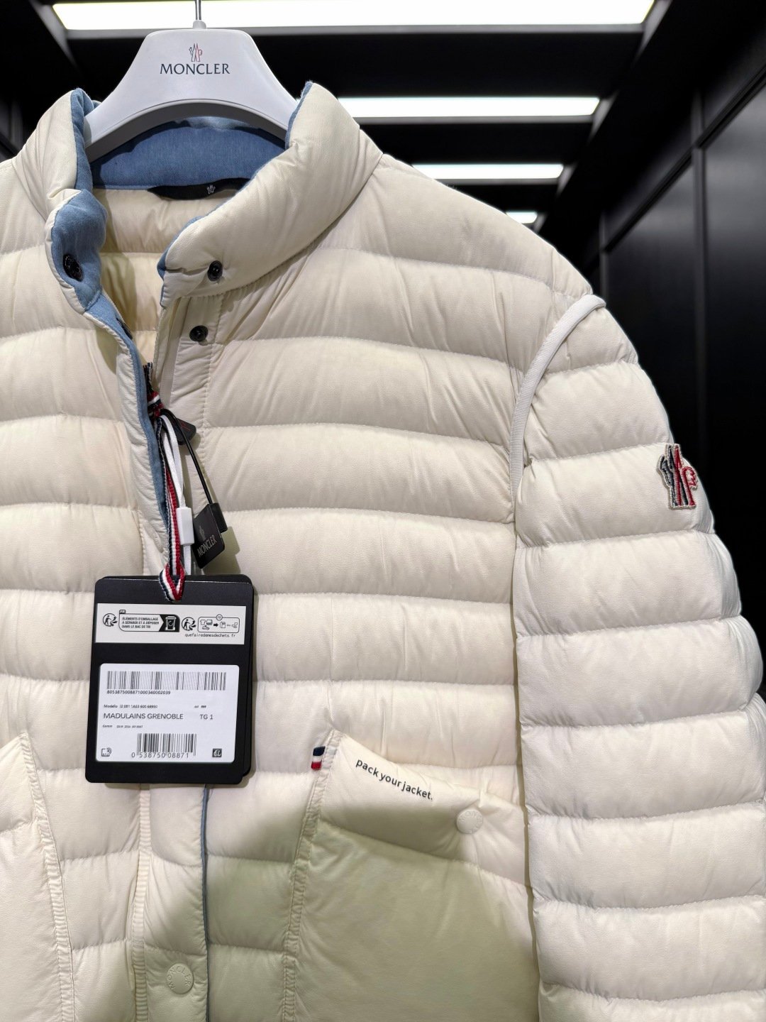 [MONCLER] 몽클레르 그레노블 경량 다운 재킷