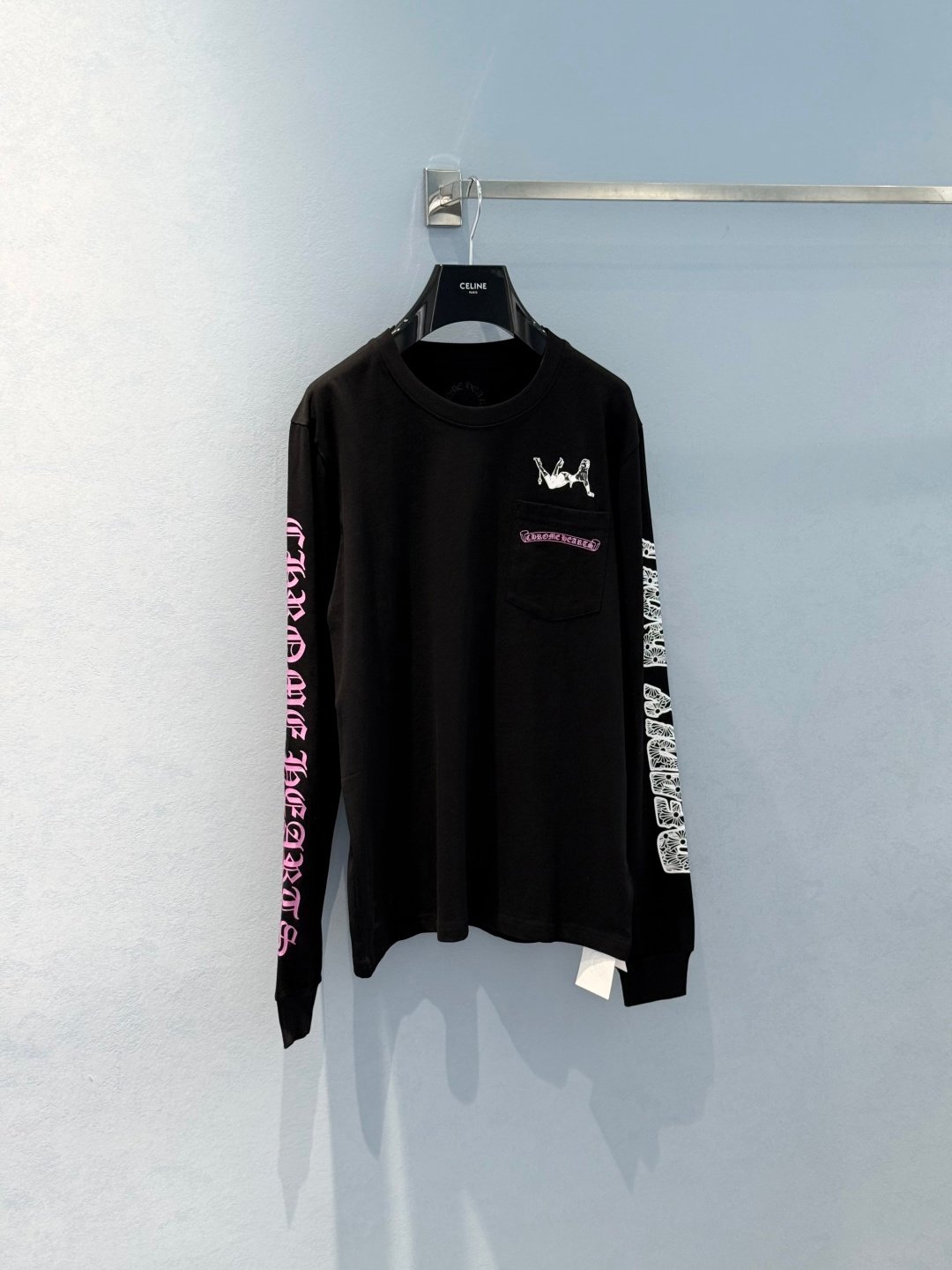 [CHROME HEARTS] 크롬하츠 고딕 그래픽 롱슬리브 티셔츠