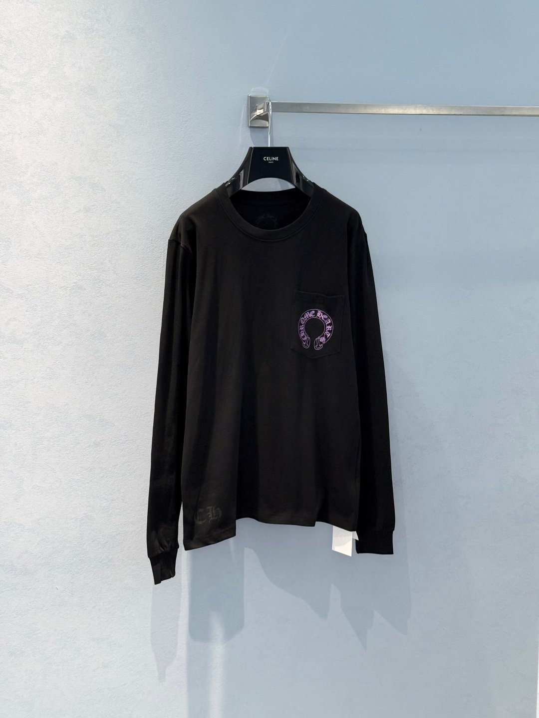 [CHROME HEARTS] 크롬하츠 퍼플 그래픽 롱슬리브 티셔츠